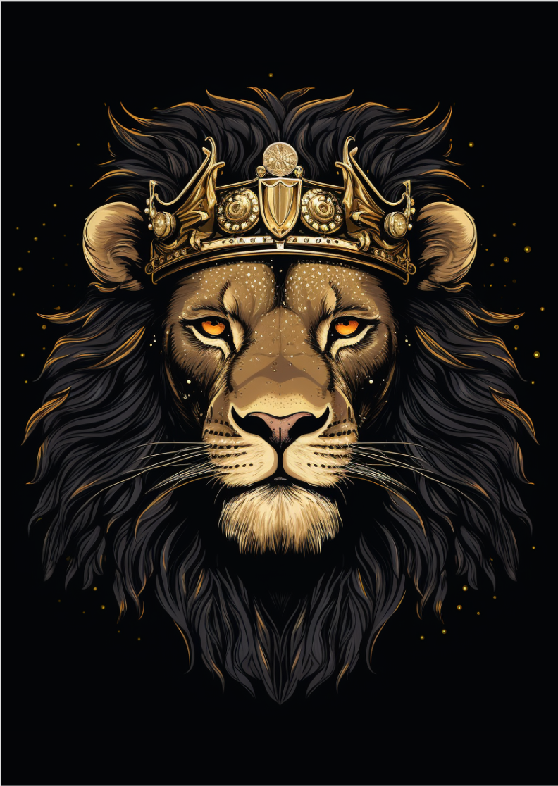 Nome do produto: Leão Rei Poster 