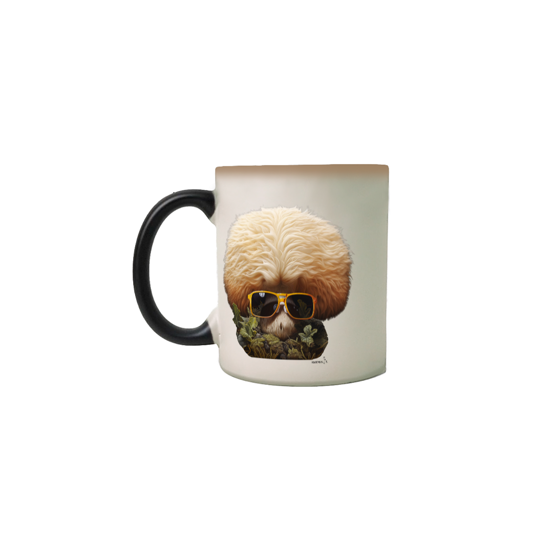 Nome do produto: Caneca Mágica Juba de Leão 