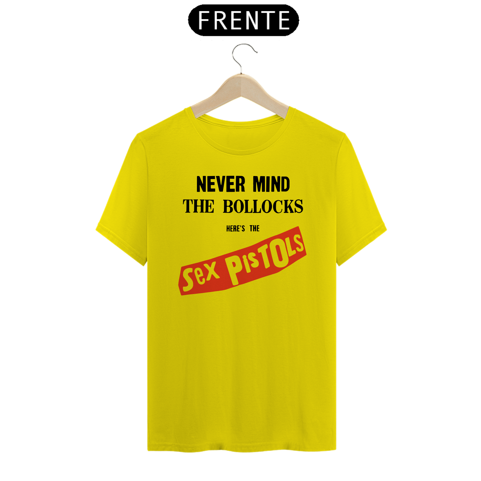 Nome do produto: SEX PISTOLS Camiseta Personalizada com Estampa Banda