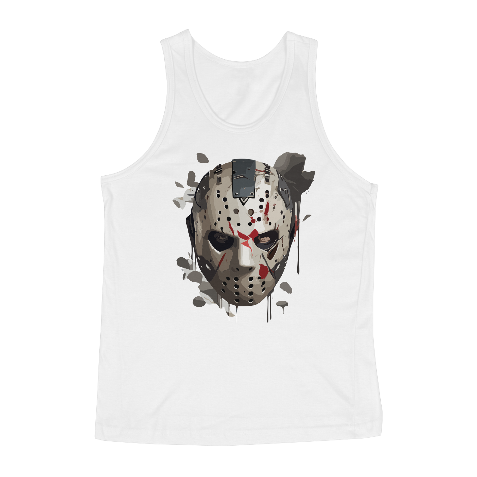 Nome do produto: Camiseta Regata Personalizada  Estampa JASON