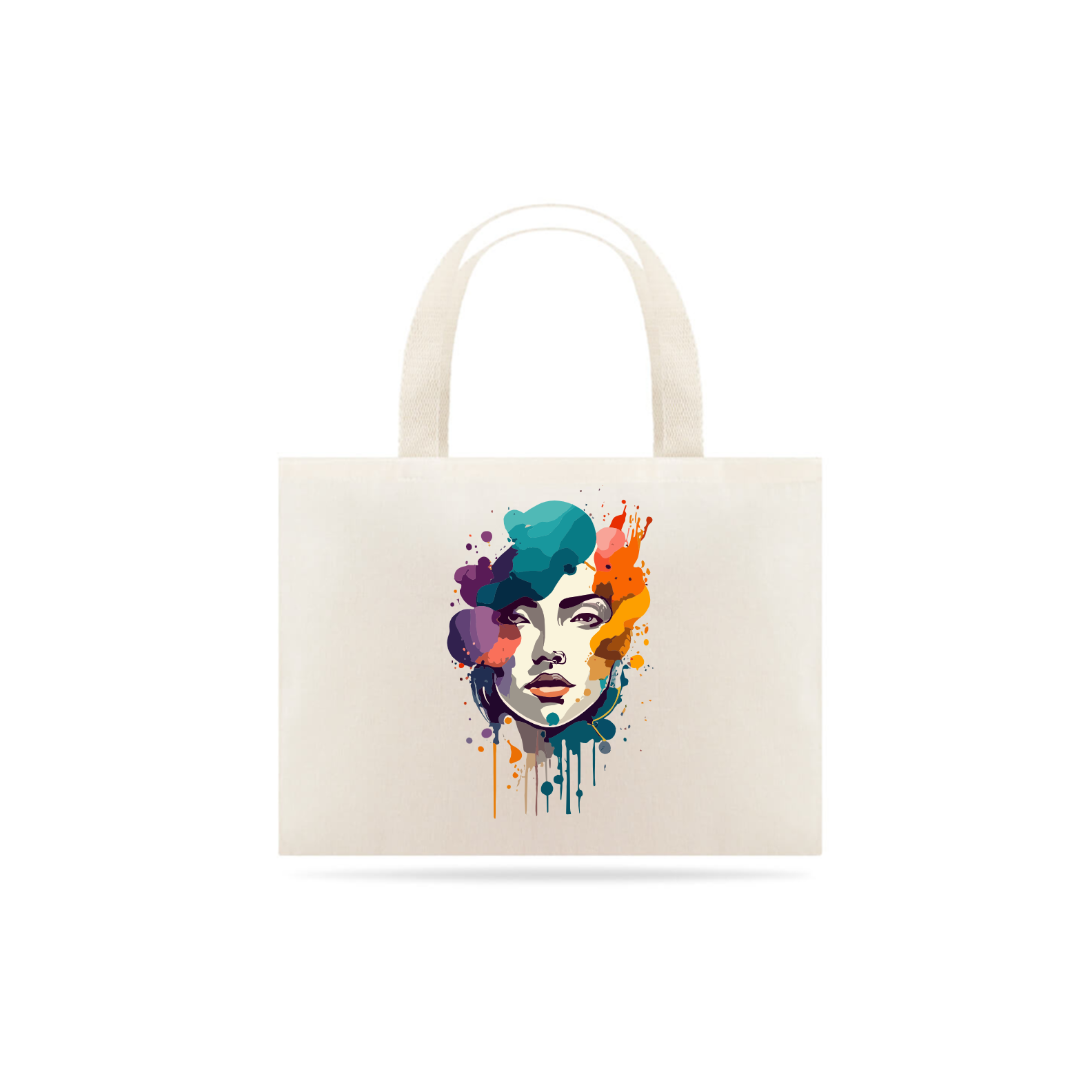 Nome do produto: Eco Bag Personalizada WOMAN FACE