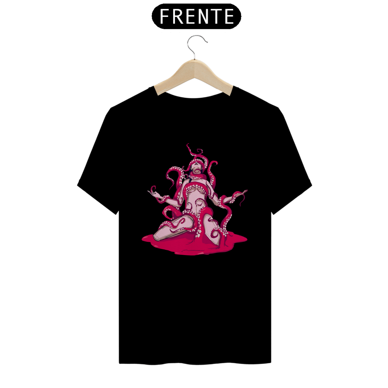 Nome do produto: BLOOD OCTOPUS - Camiseta Personalizada com Estampa Alucinante.svg