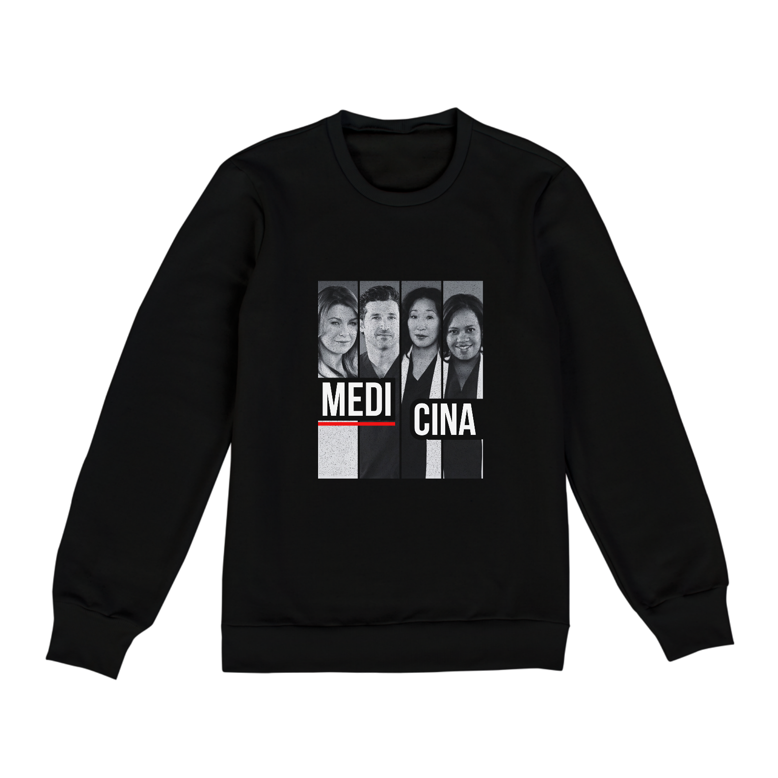 Nome do produto: MOLETOM UNISSEX - MEDICINA - GREY\'S ANATOMY 