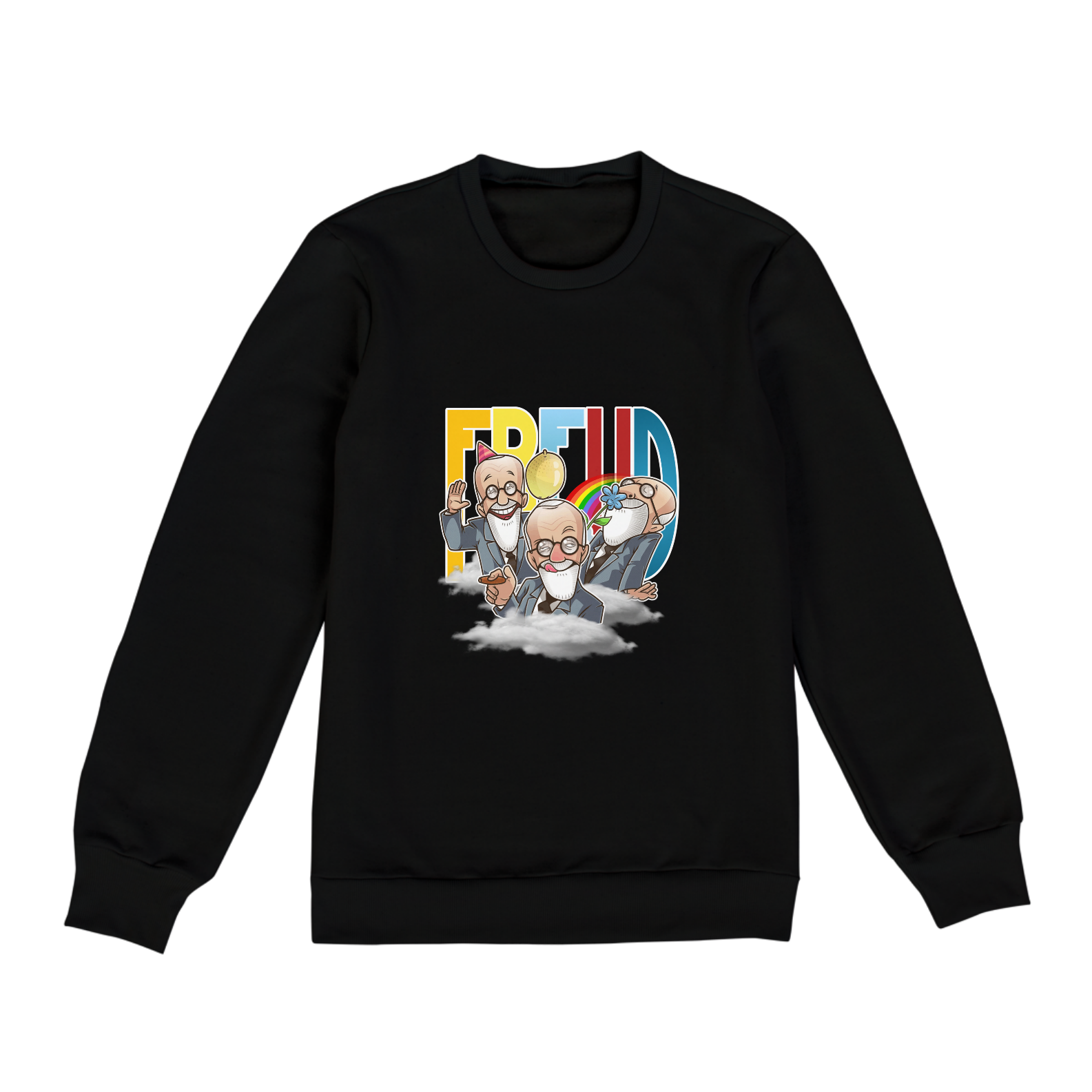 Nome do produto: MOLETOM UNISSEX - PSICOLOGIA - FREUD