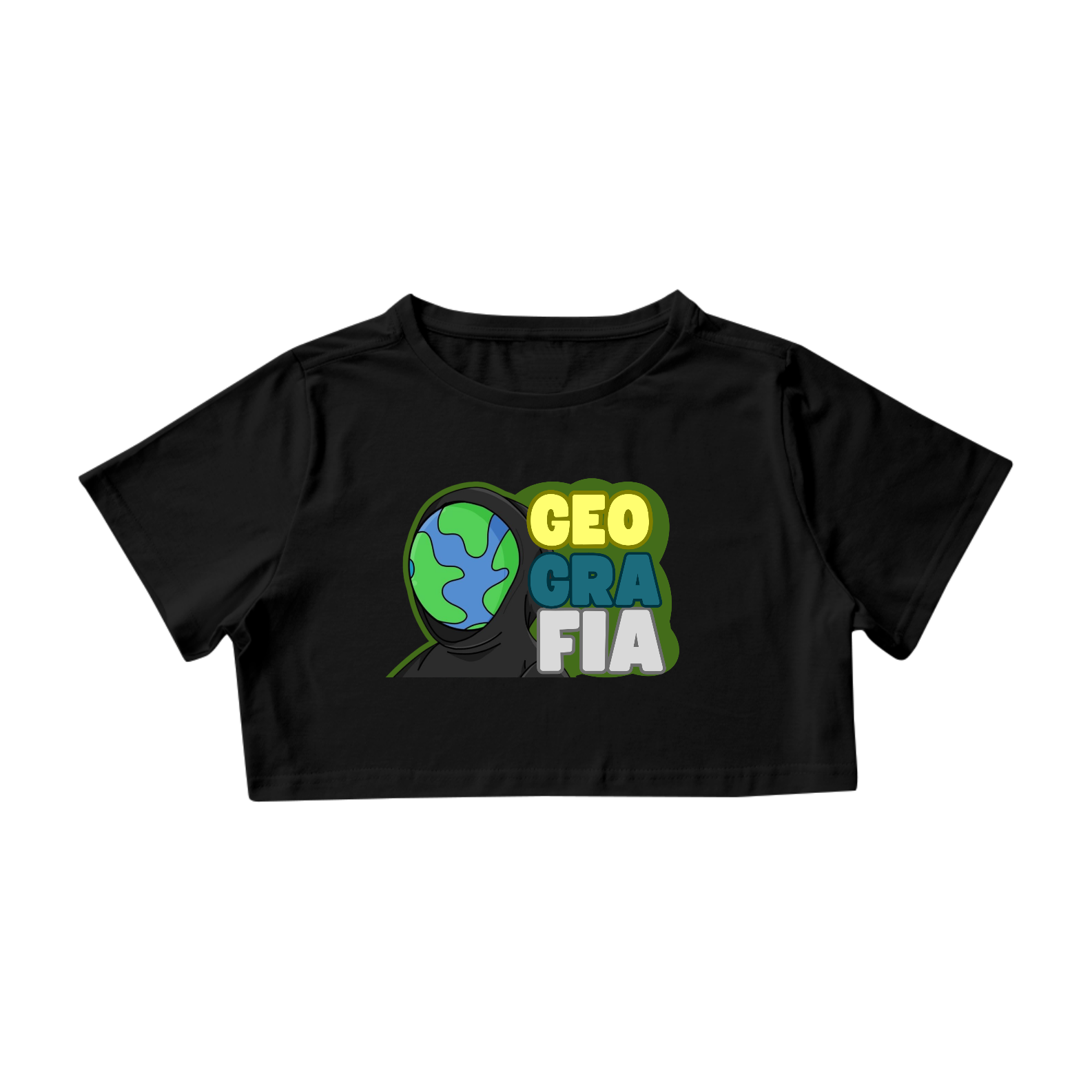 Nome do produto: CROPPED - GEOGRAFIA 