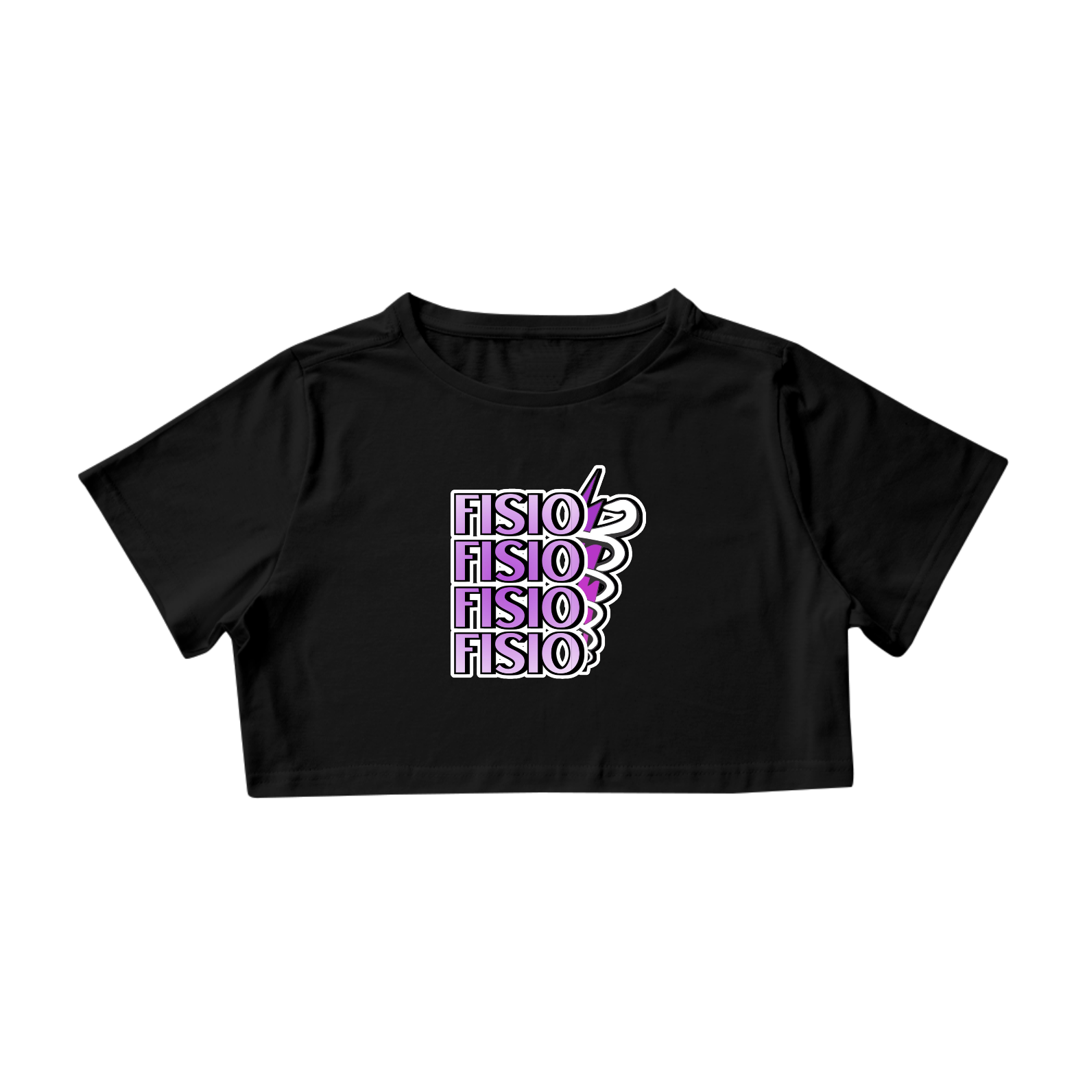 Nome do produto: CROPPED - FISIOTERAPIA - FISIO