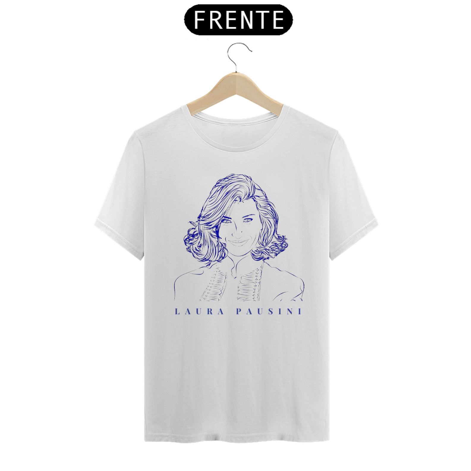 Nome do produto: Camiseta Unissex Laura Pausini 1993