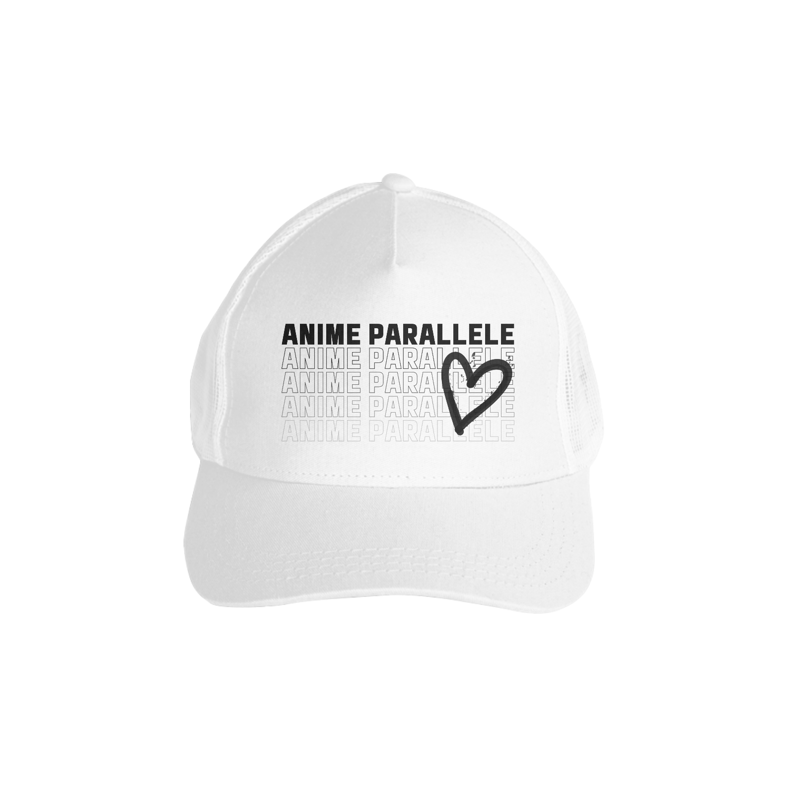 Nome do produto: Boné Anime Parallele branco