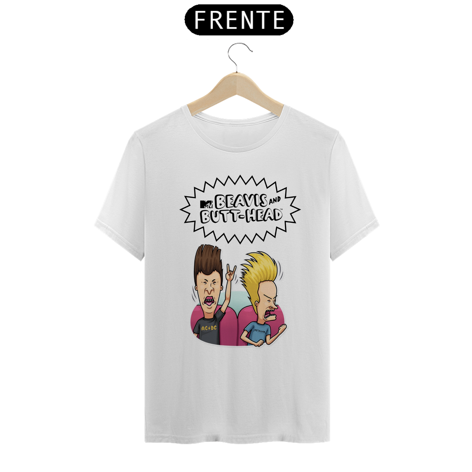 Nome do produto: Camiseta Beavis And Butt-Head