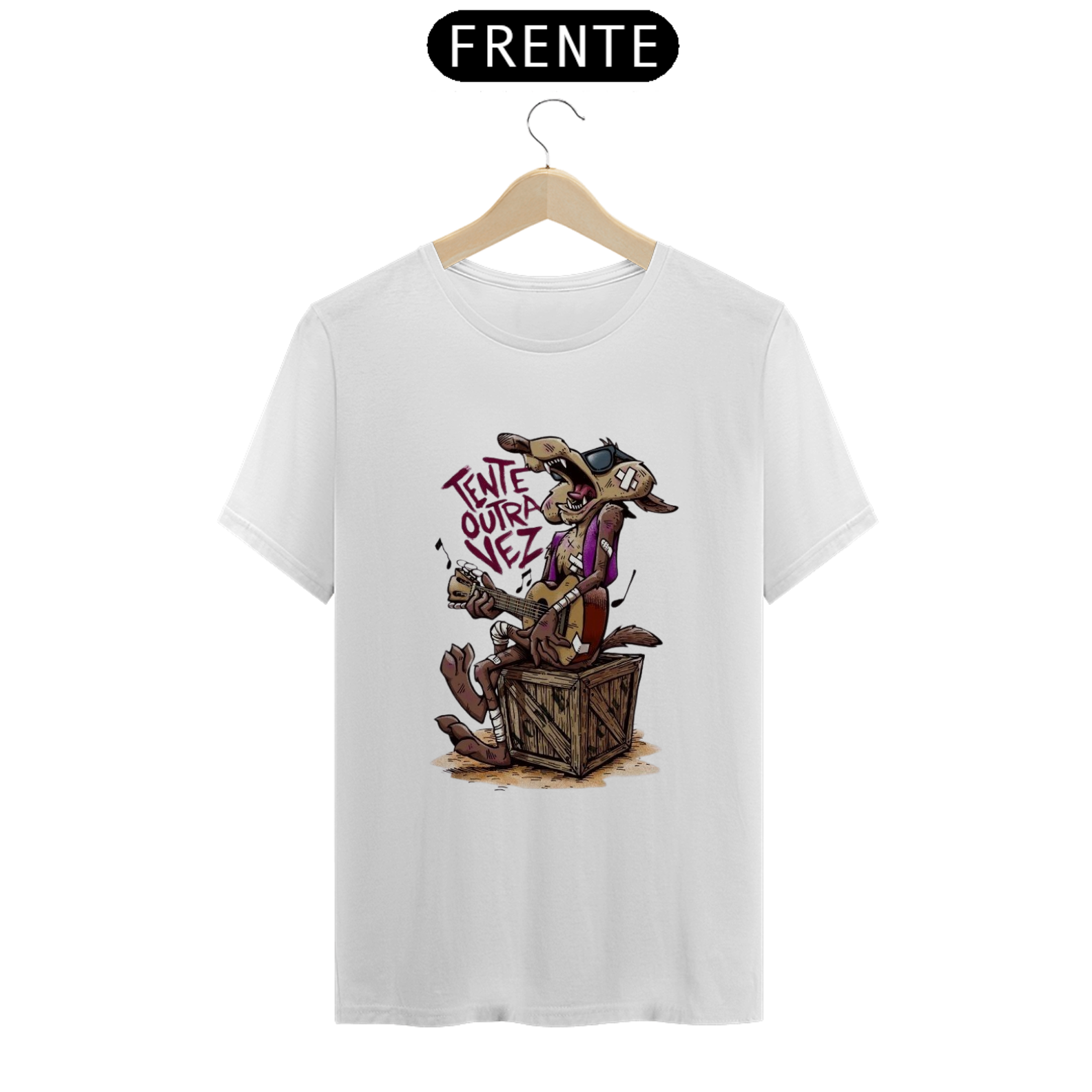 Nome do produto: Camiseta - Tente Outra Vez