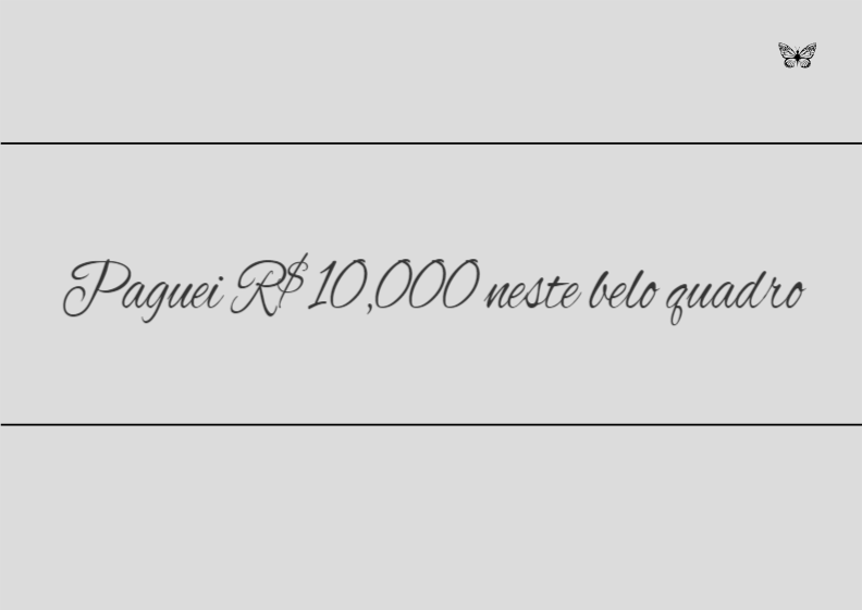 Nome do produto: Me empresta 10 mil 