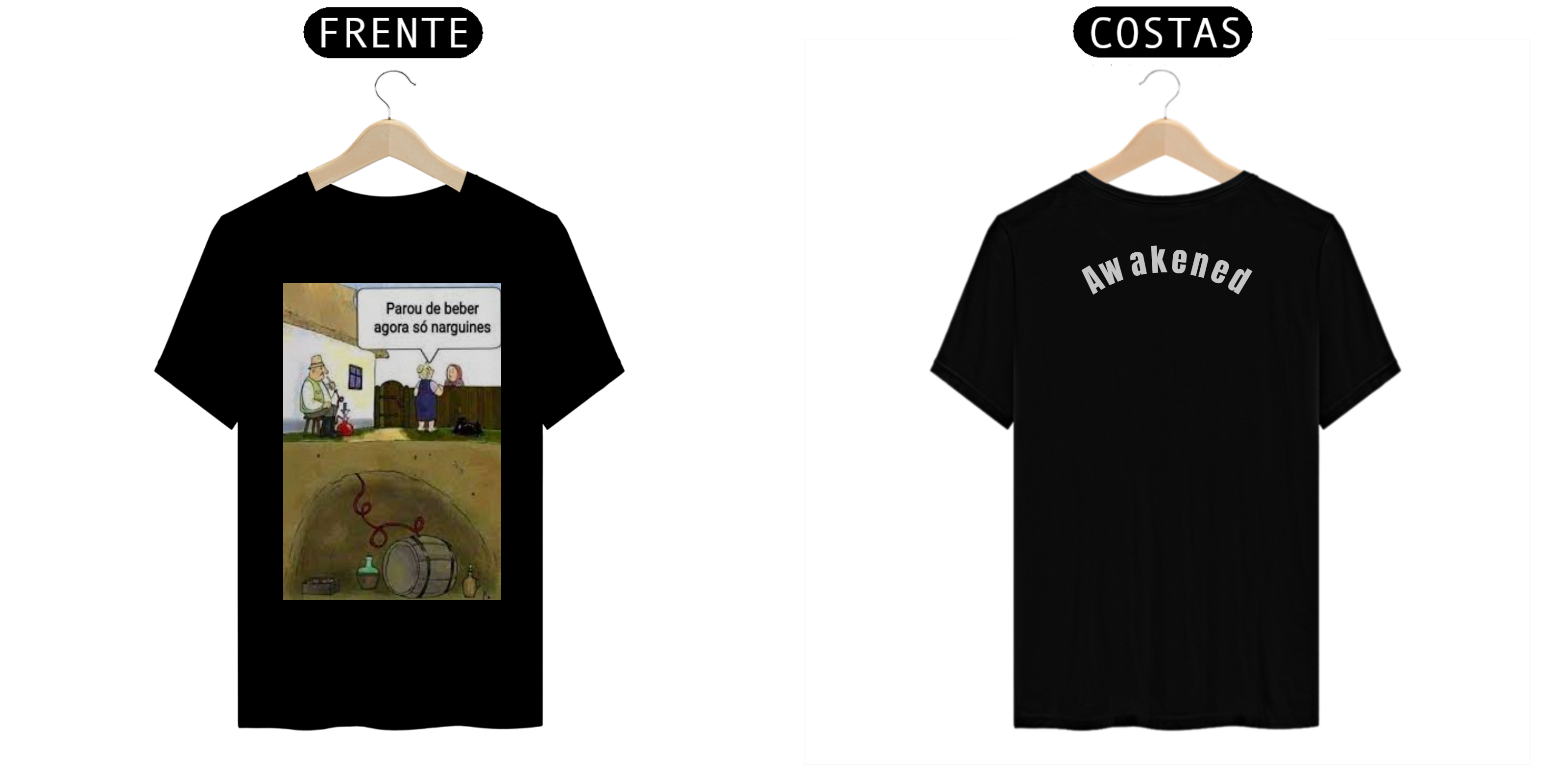 Nome do produto: Parou de beber agora só narguines