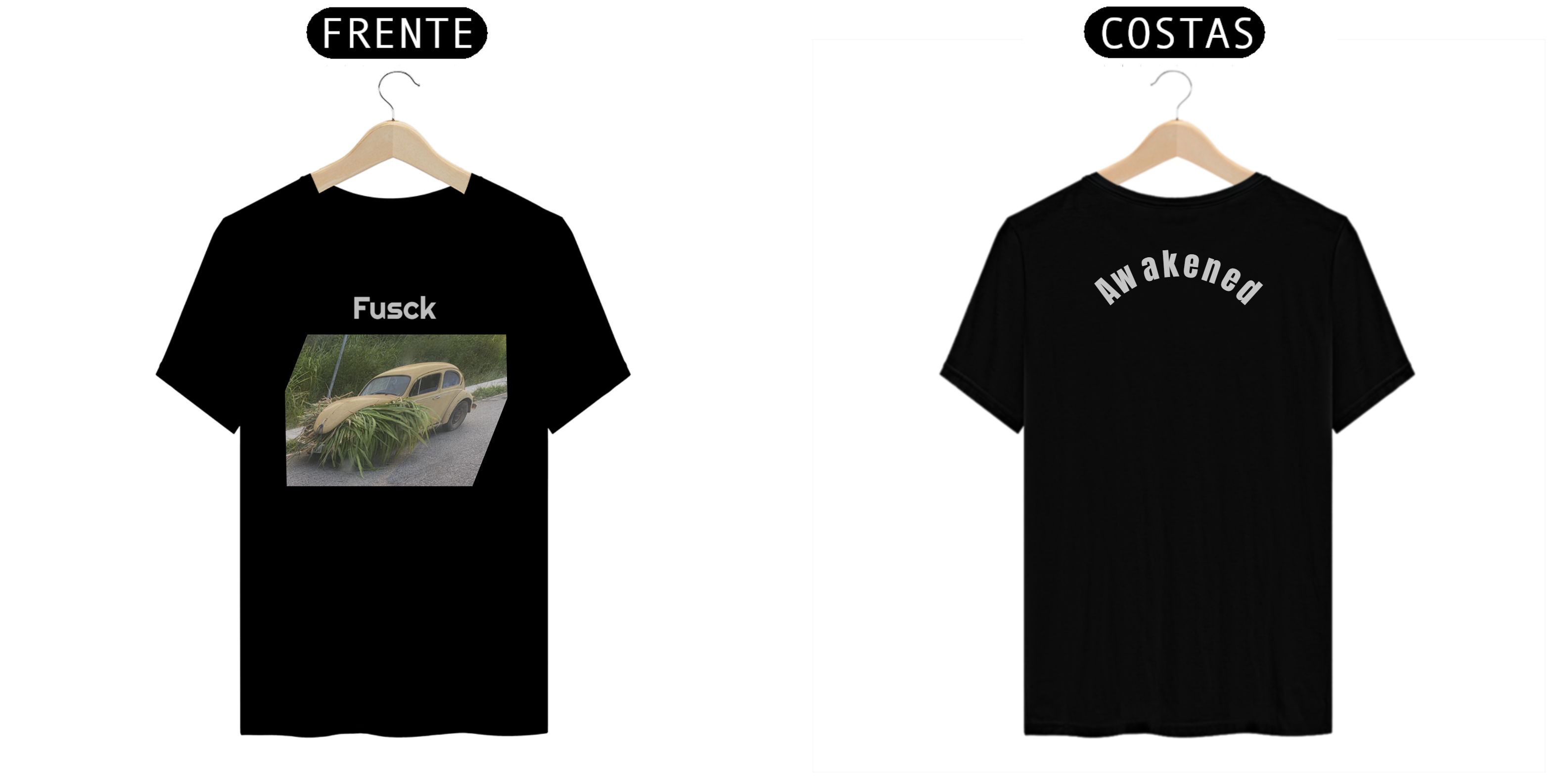 Nome do produto: Camisa fusck