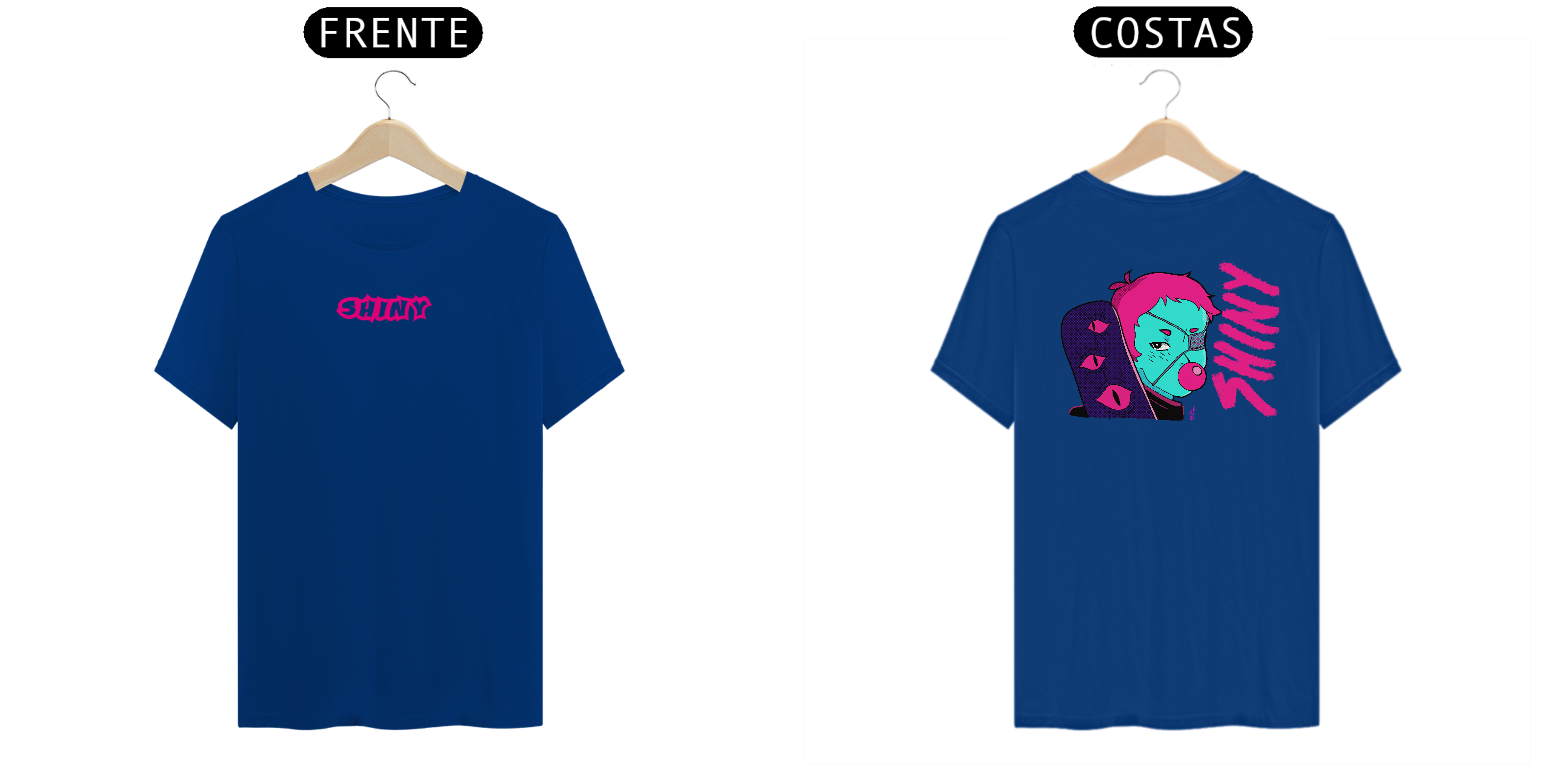 Nome do produto: Camiseta Shinyboy azul royal