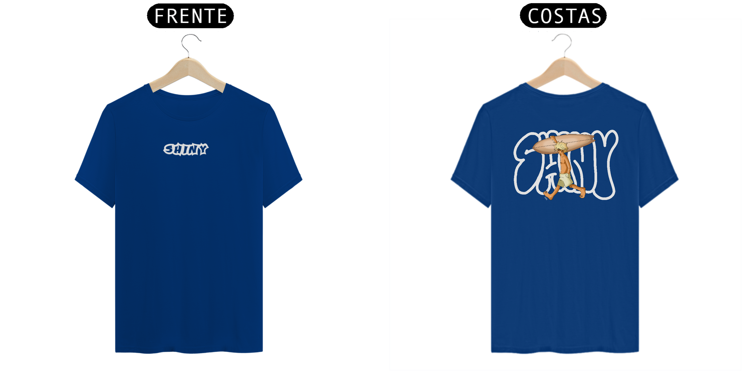 Nome do produto: Camiseta Shiny surfboy azul royal
