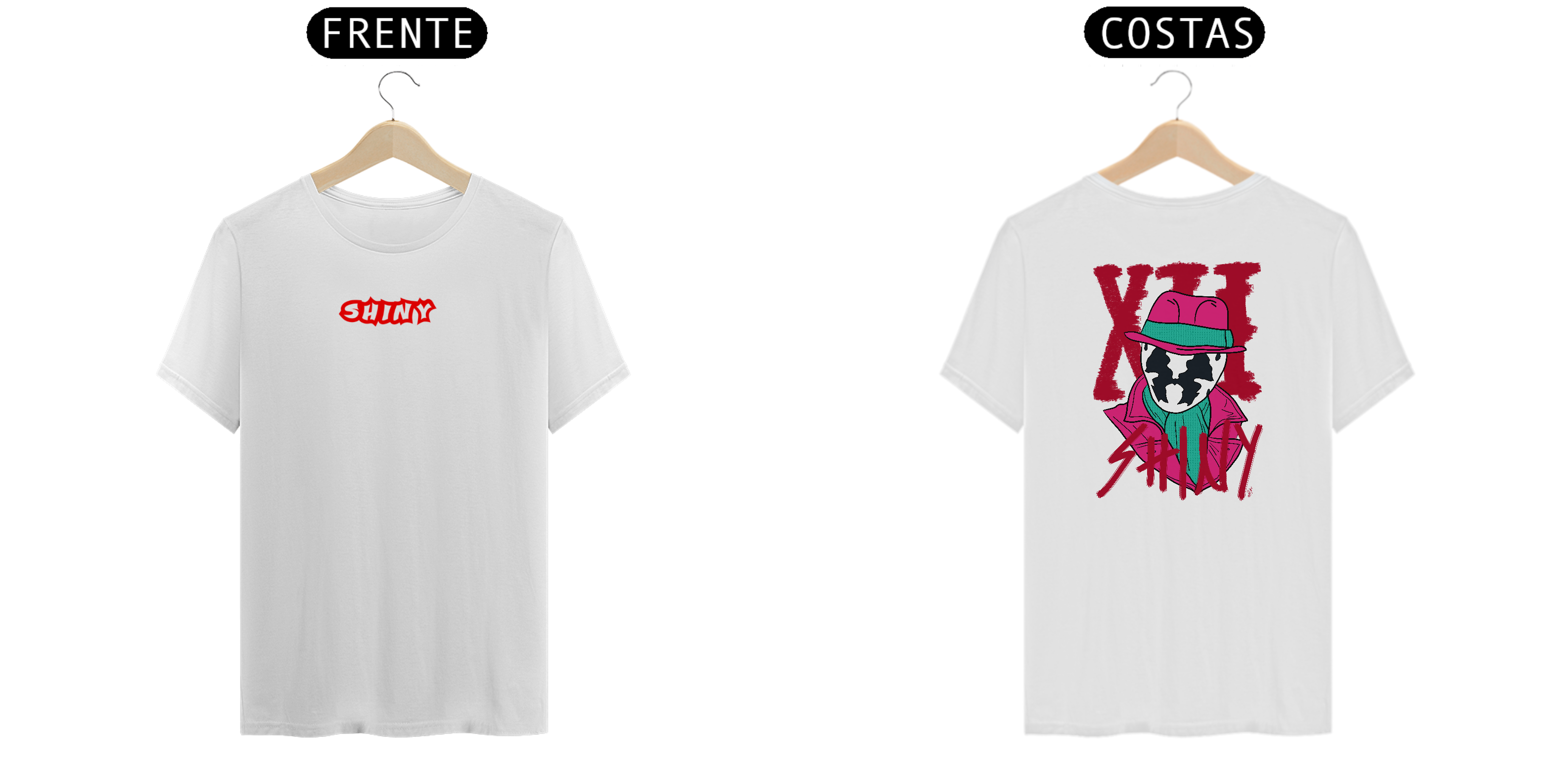 Nome do produto: Camiseta WHATShiny branca