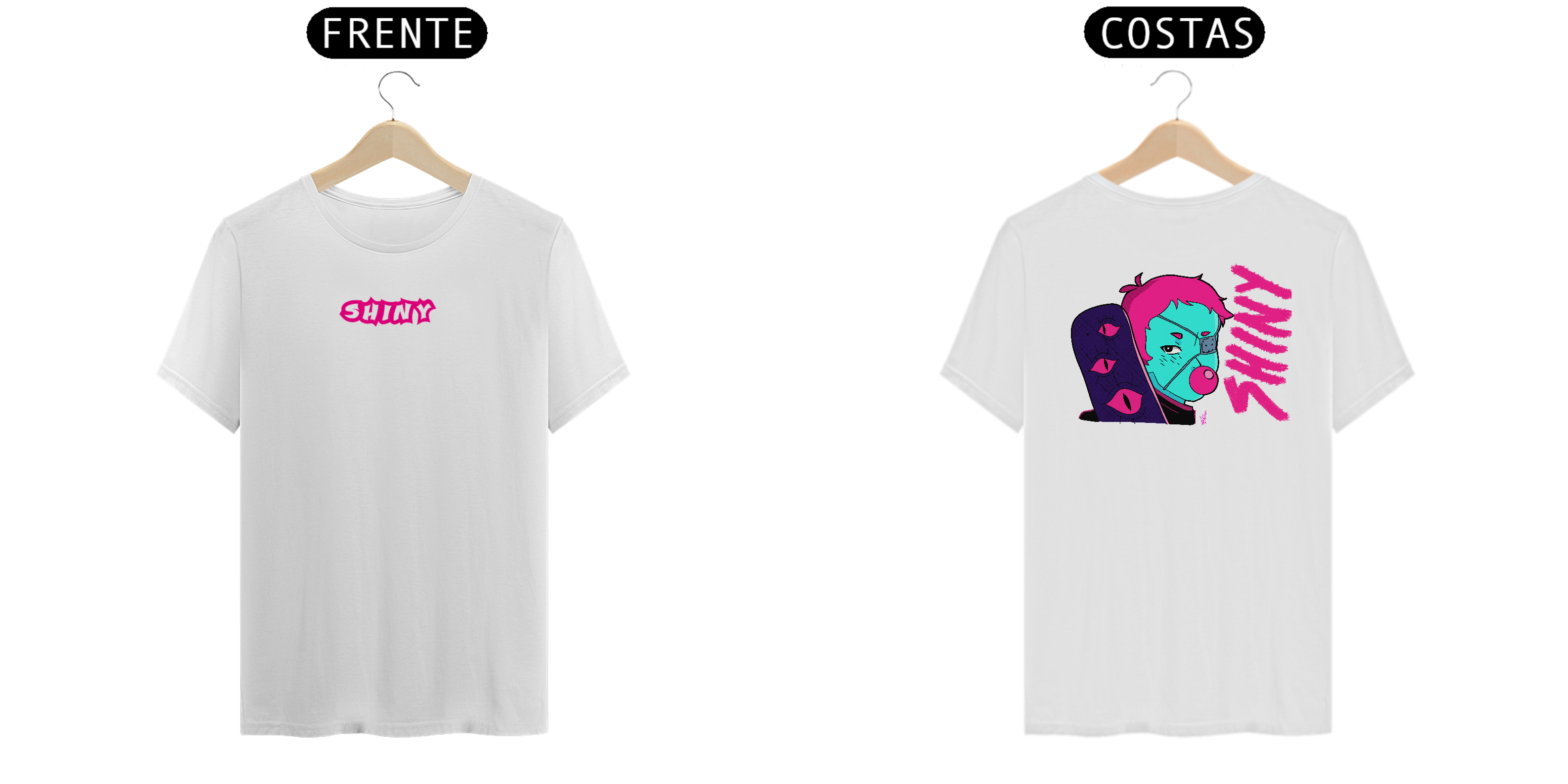 Nome do produto: Camiseta Shinyboy branca