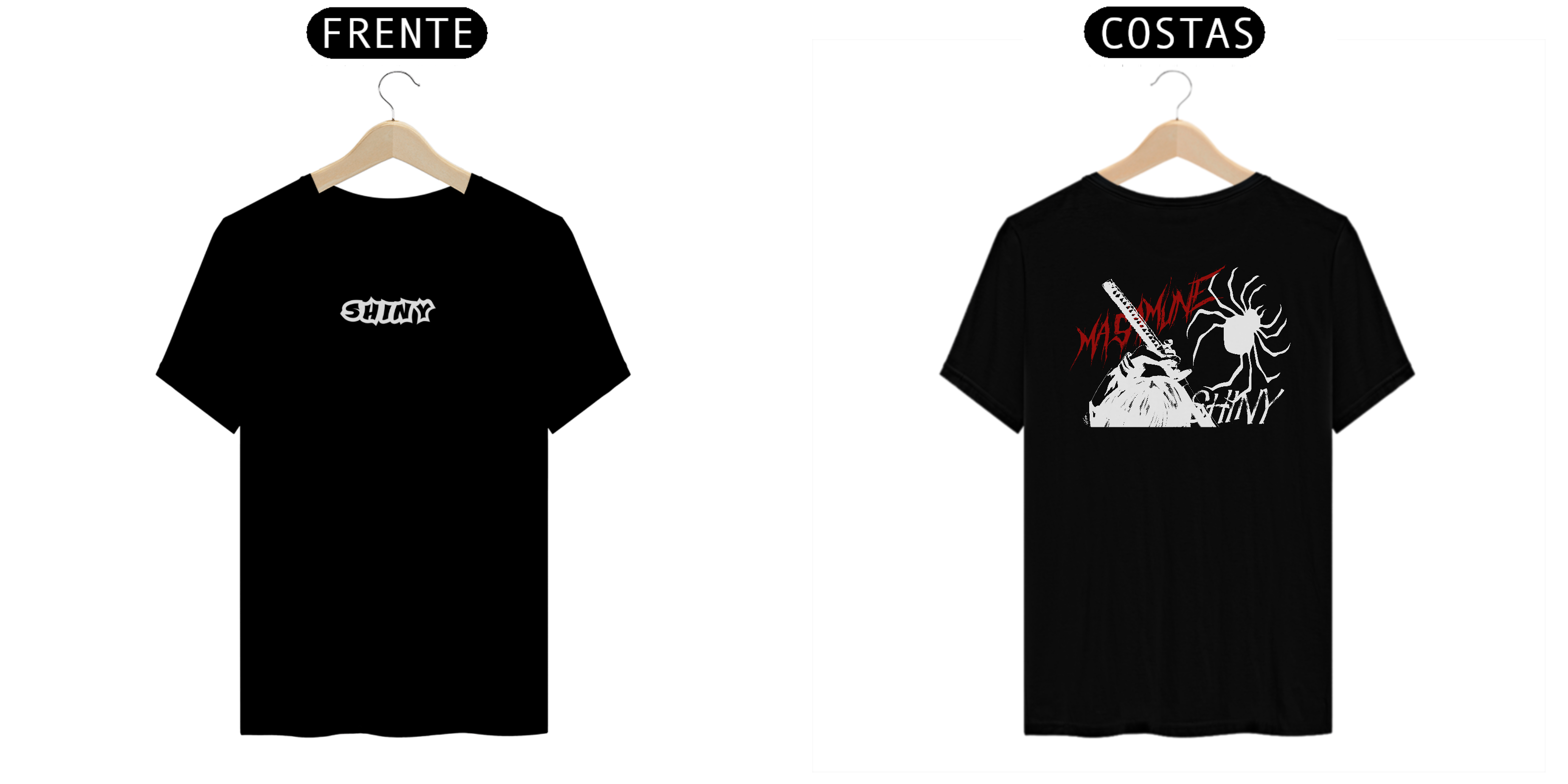 Nome do produto: Camiseta Shiny masamune preta