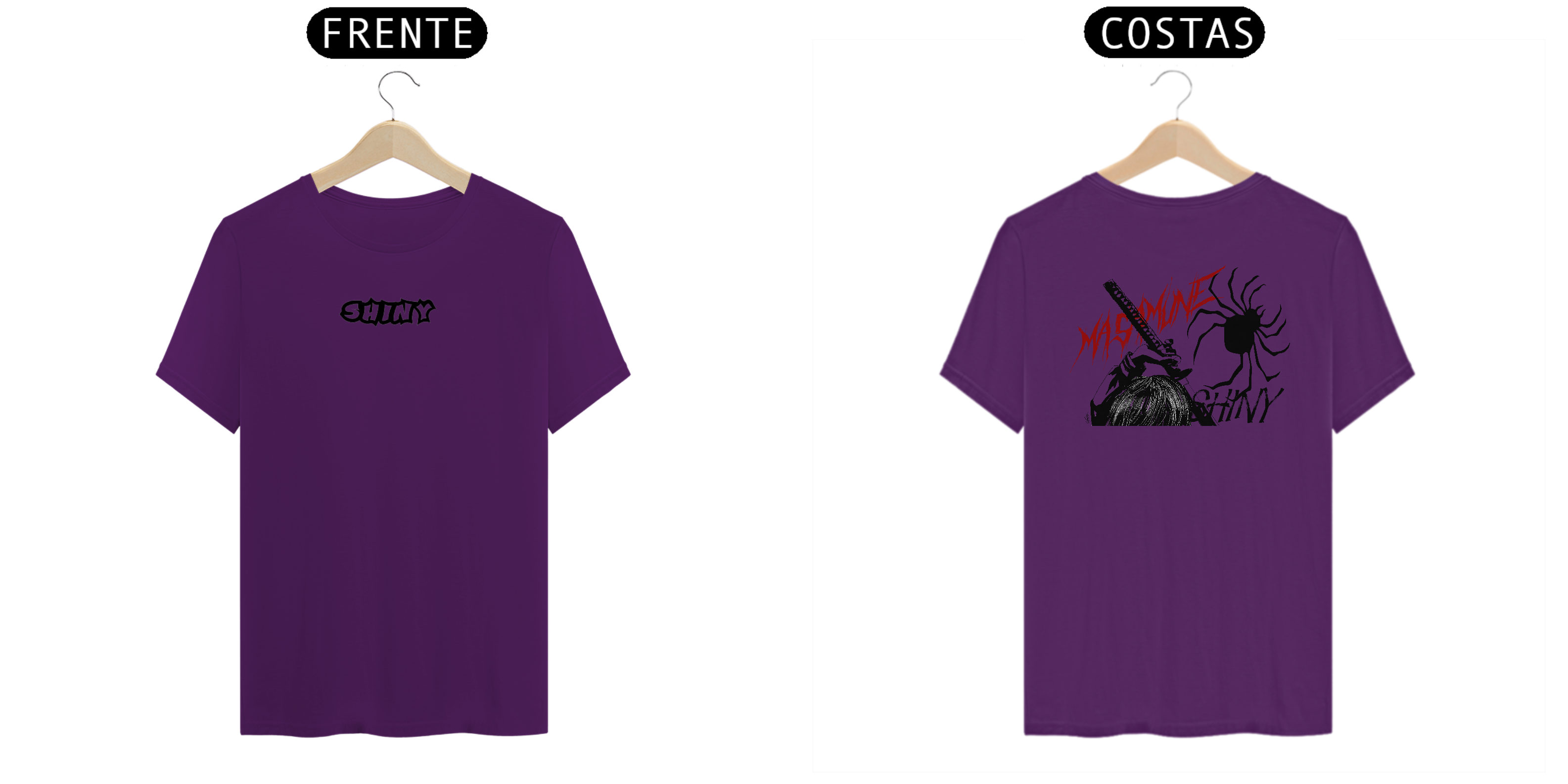 Nome do produto: Camiseta Shiny masamune roxa