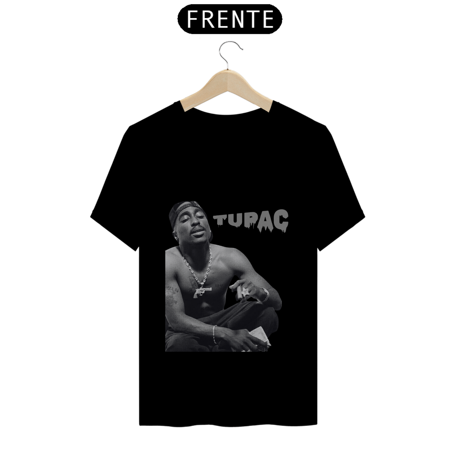 Nome do produto: Camisa Tupac - Linha Quality