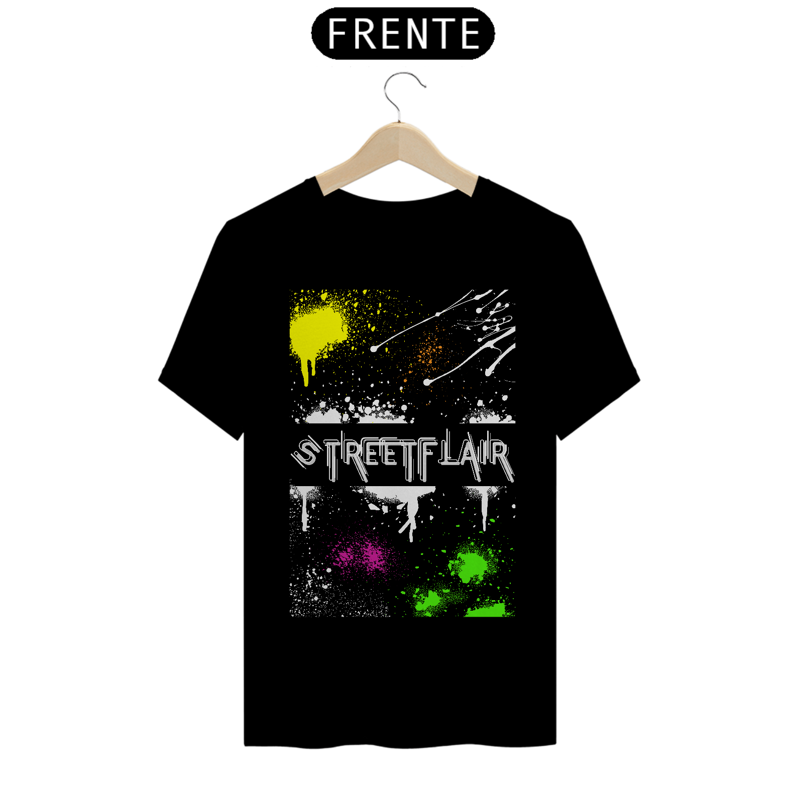 Nome do produto: Camiseta Culture Street Flair - Linha Quality