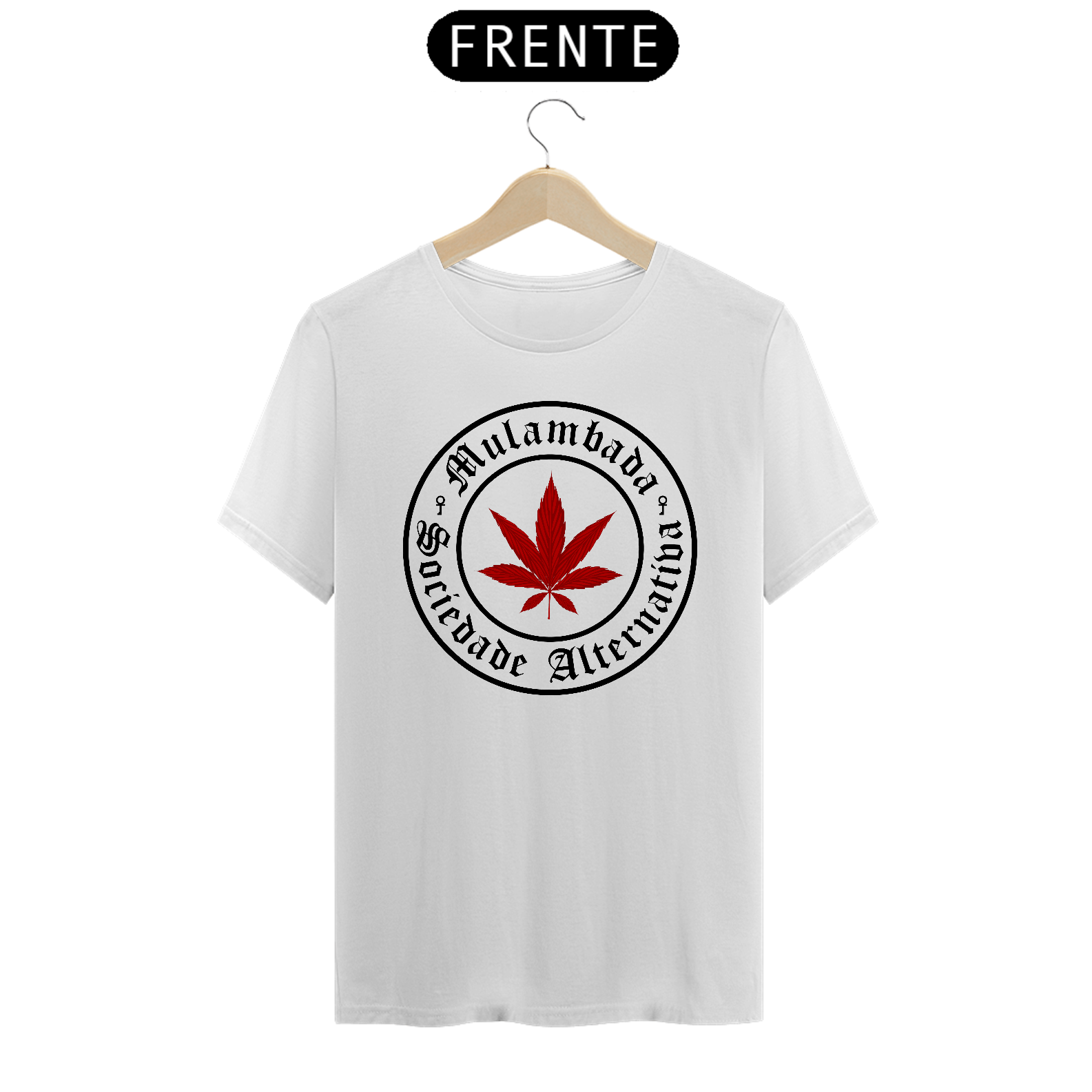 Nome do produto: Sociedade Alternativa (weed) - T-Shirt Prime - Branco
