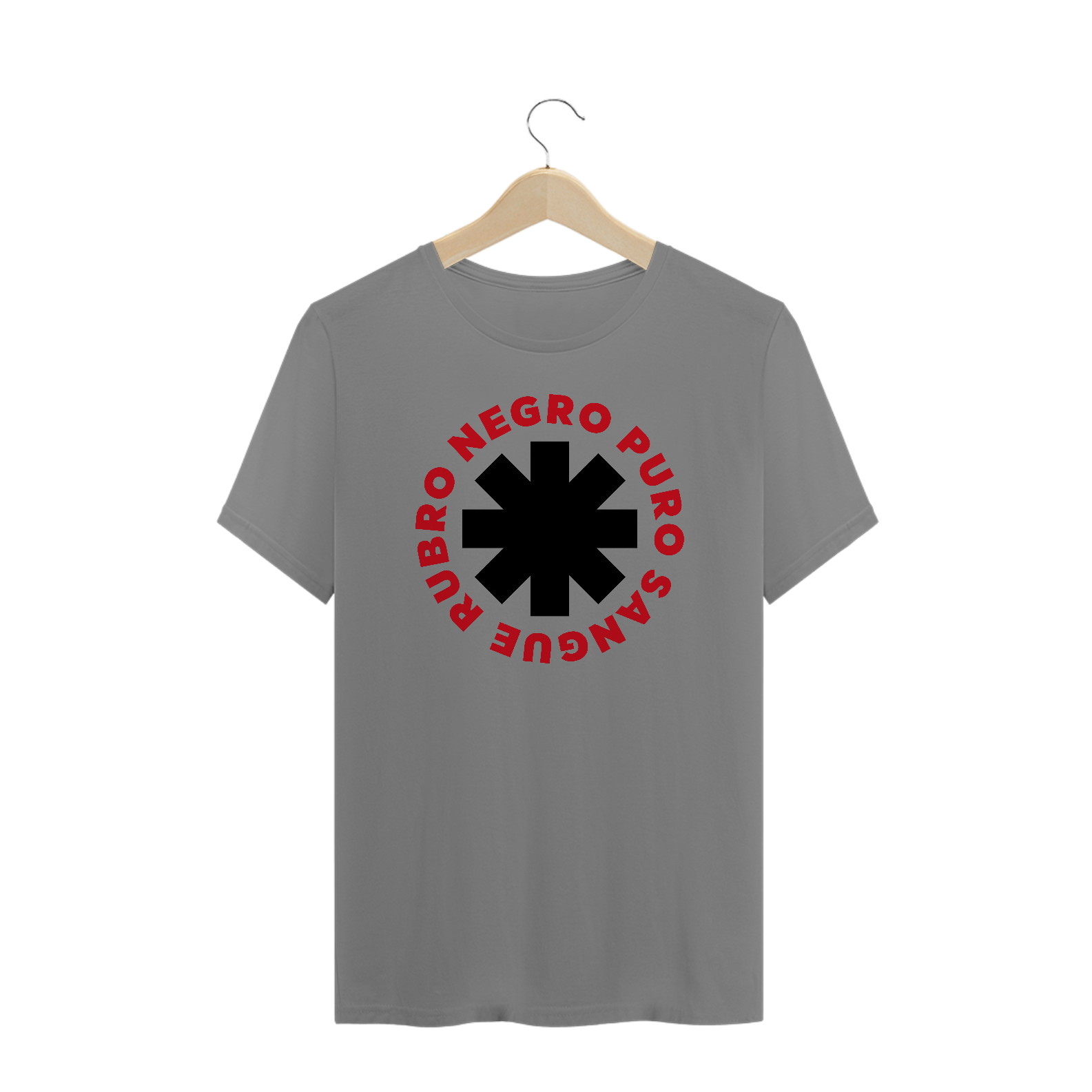 Nome do produto: Puro Sangue Rubro Negro - Plus Size - Branco/Cinza