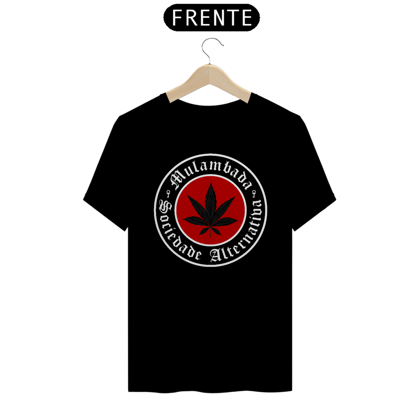 Nome do produto: Sociedade Alternativa (weed) - T-Shirt Prime - Preto