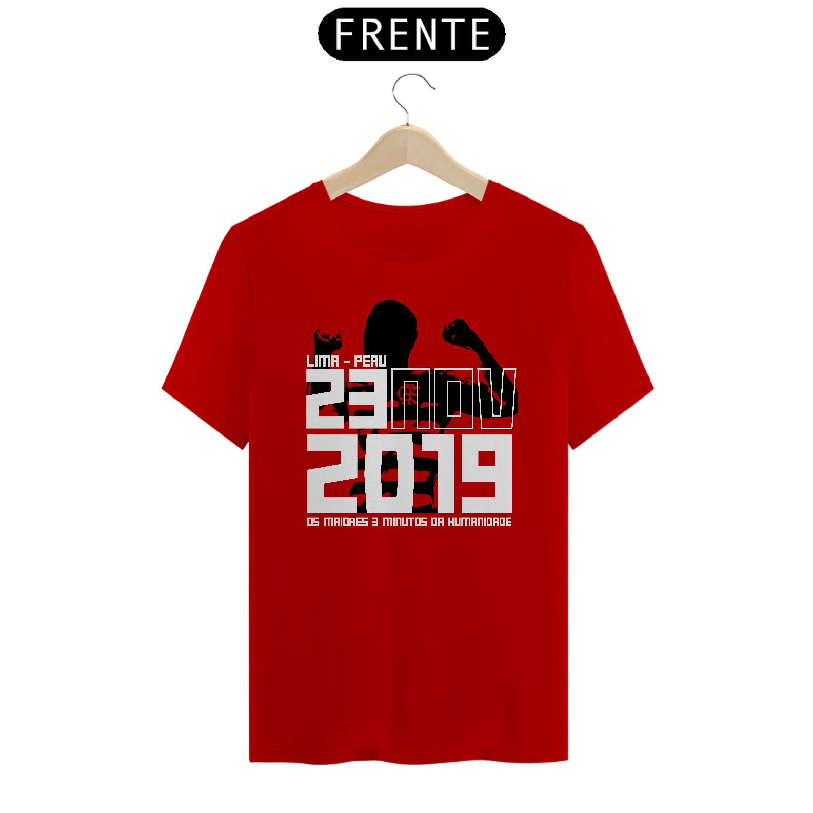 Nome do produto: 23/11/2019 - T-shirt Prime - Vermelha