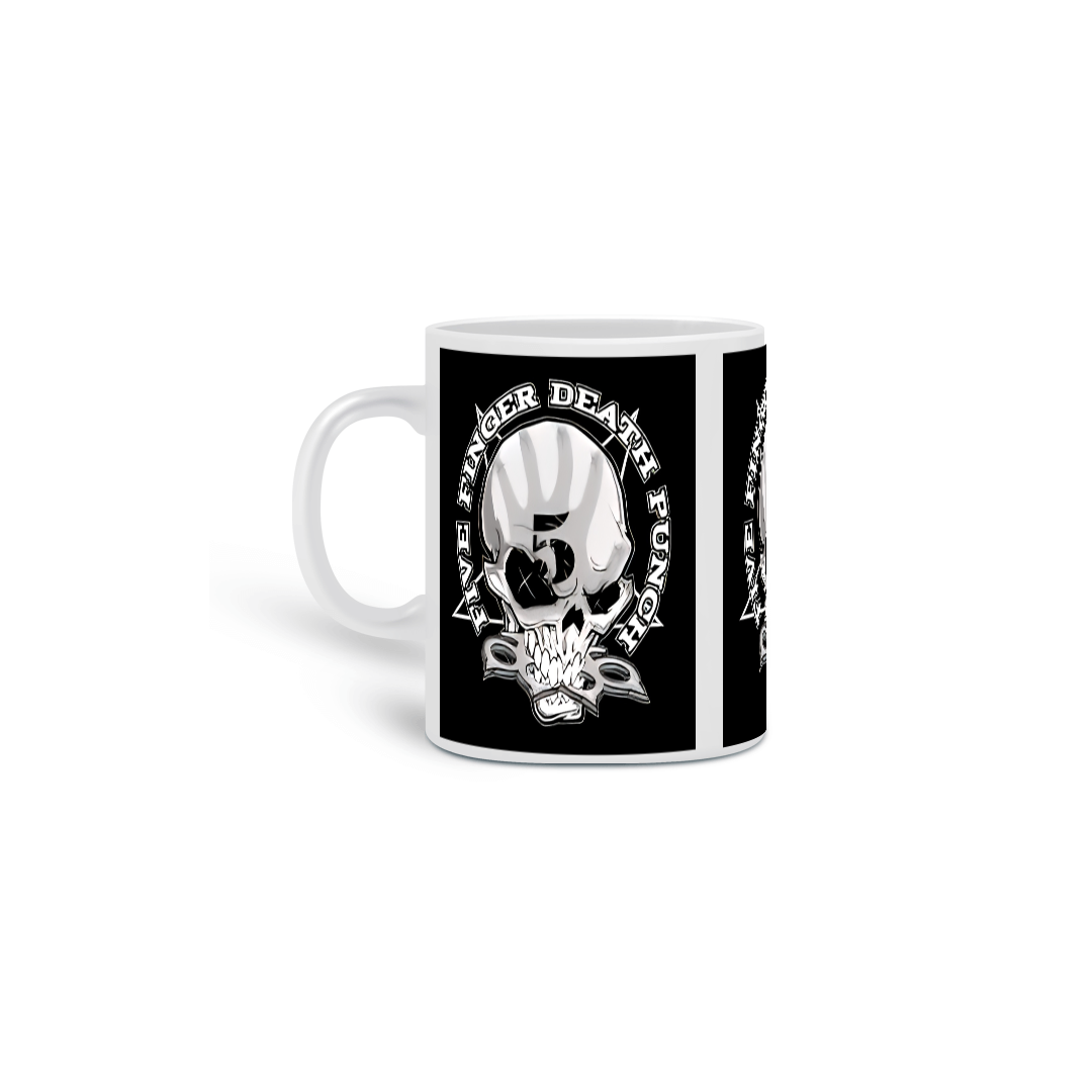 Nome do produto: Caneca Five Finger Death Punch