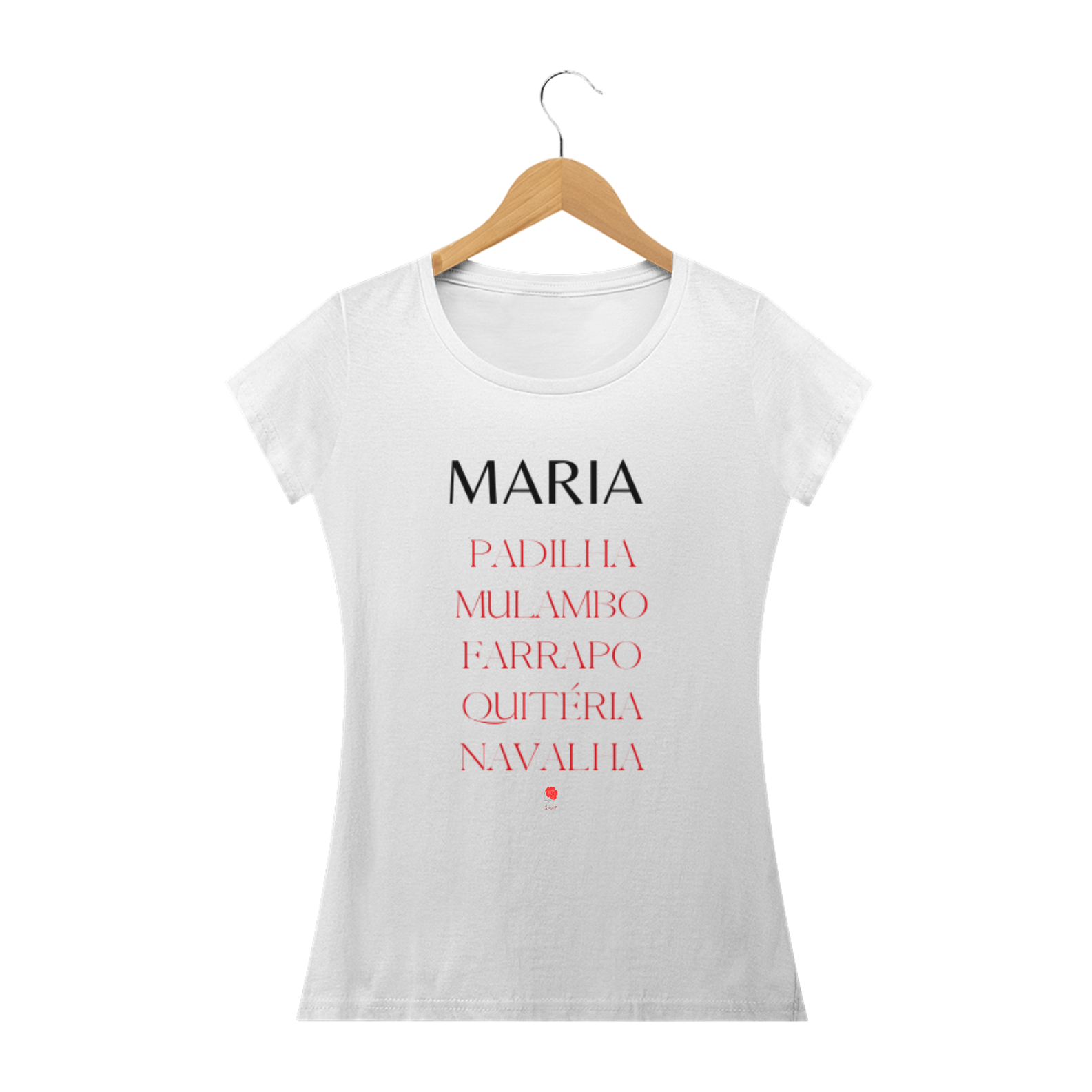 Nome do produto: Camiseta Baby Look Marias