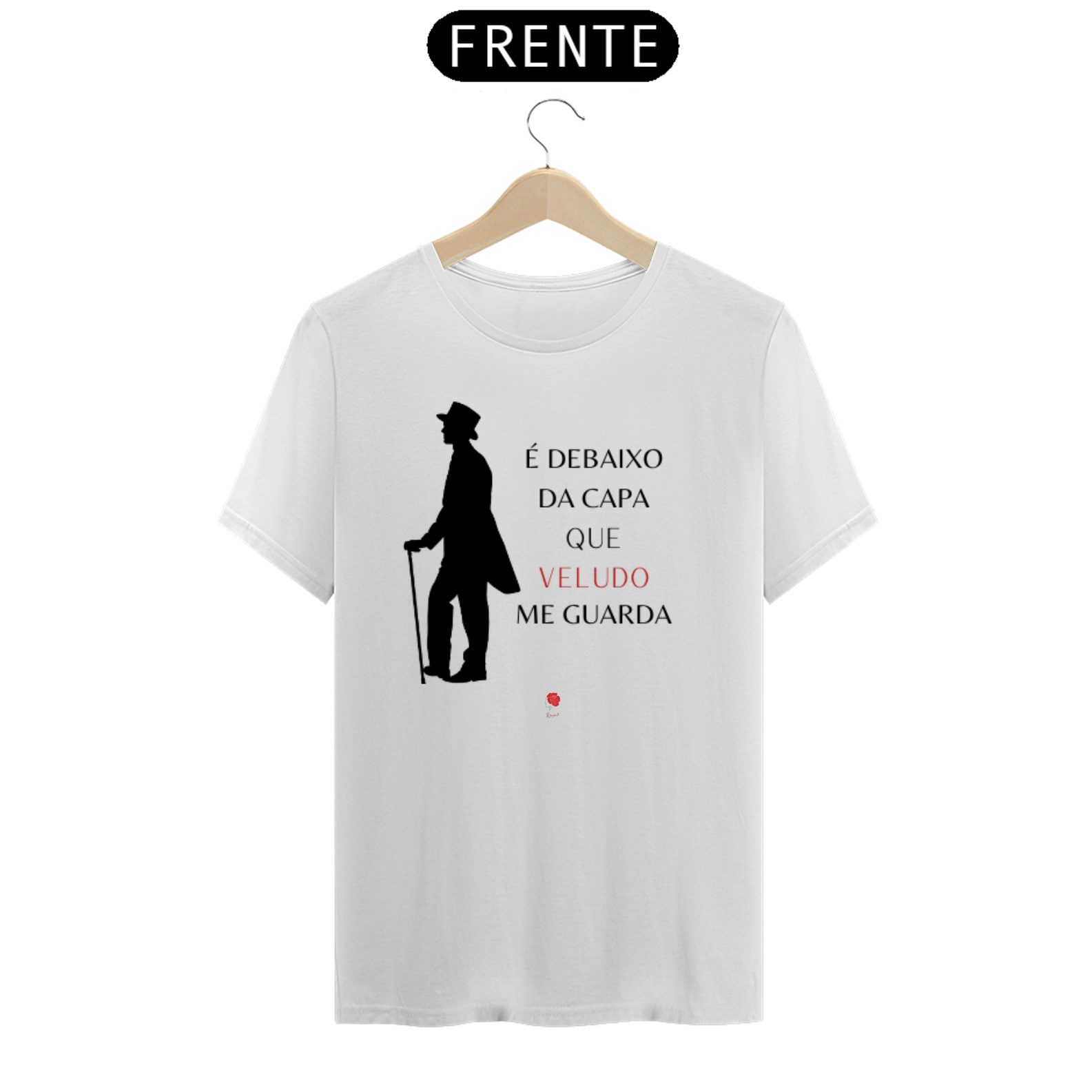 Nome do produto: Camiseta Exu Veludo