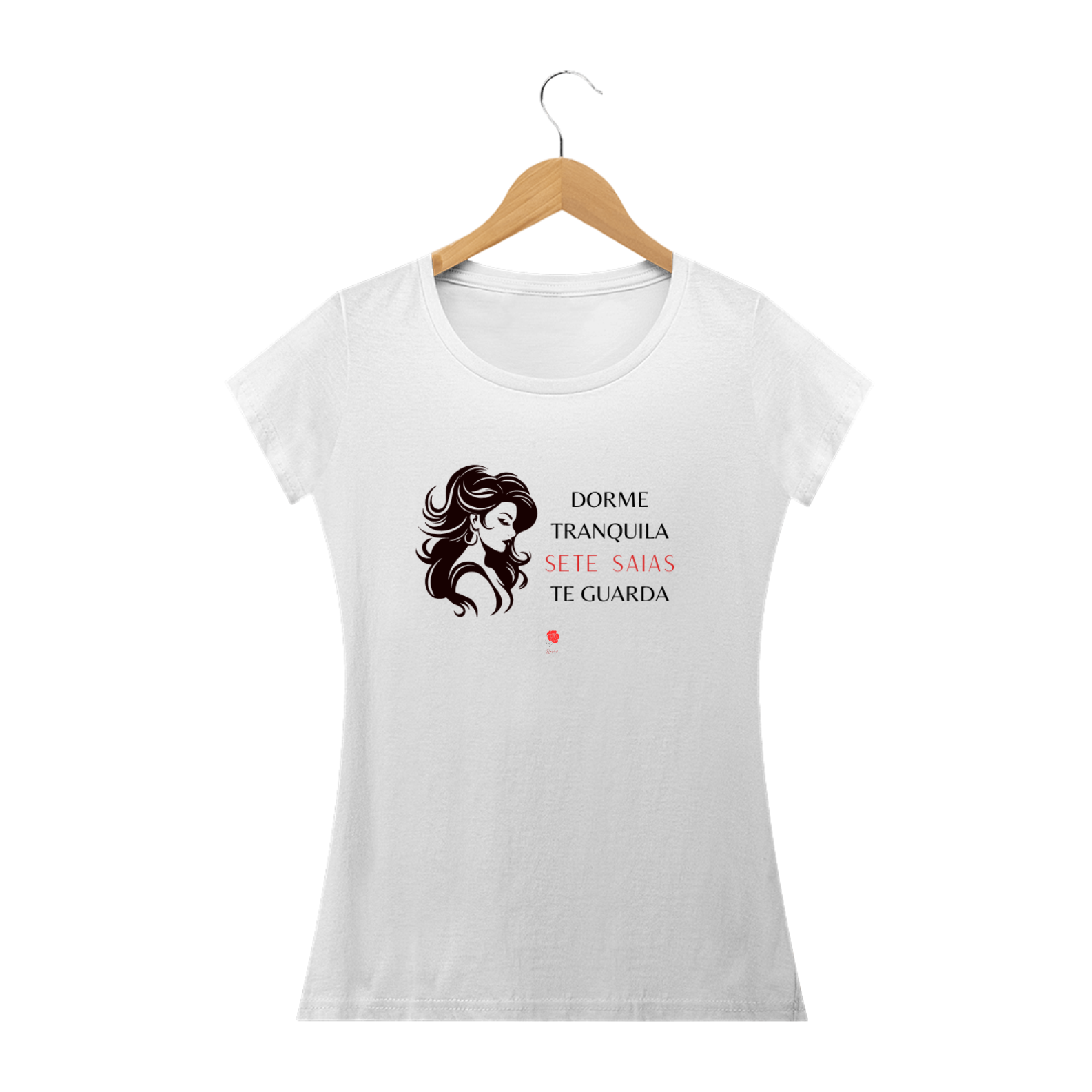 Nome do produto: Camiseta Baby Look - Sete Saias