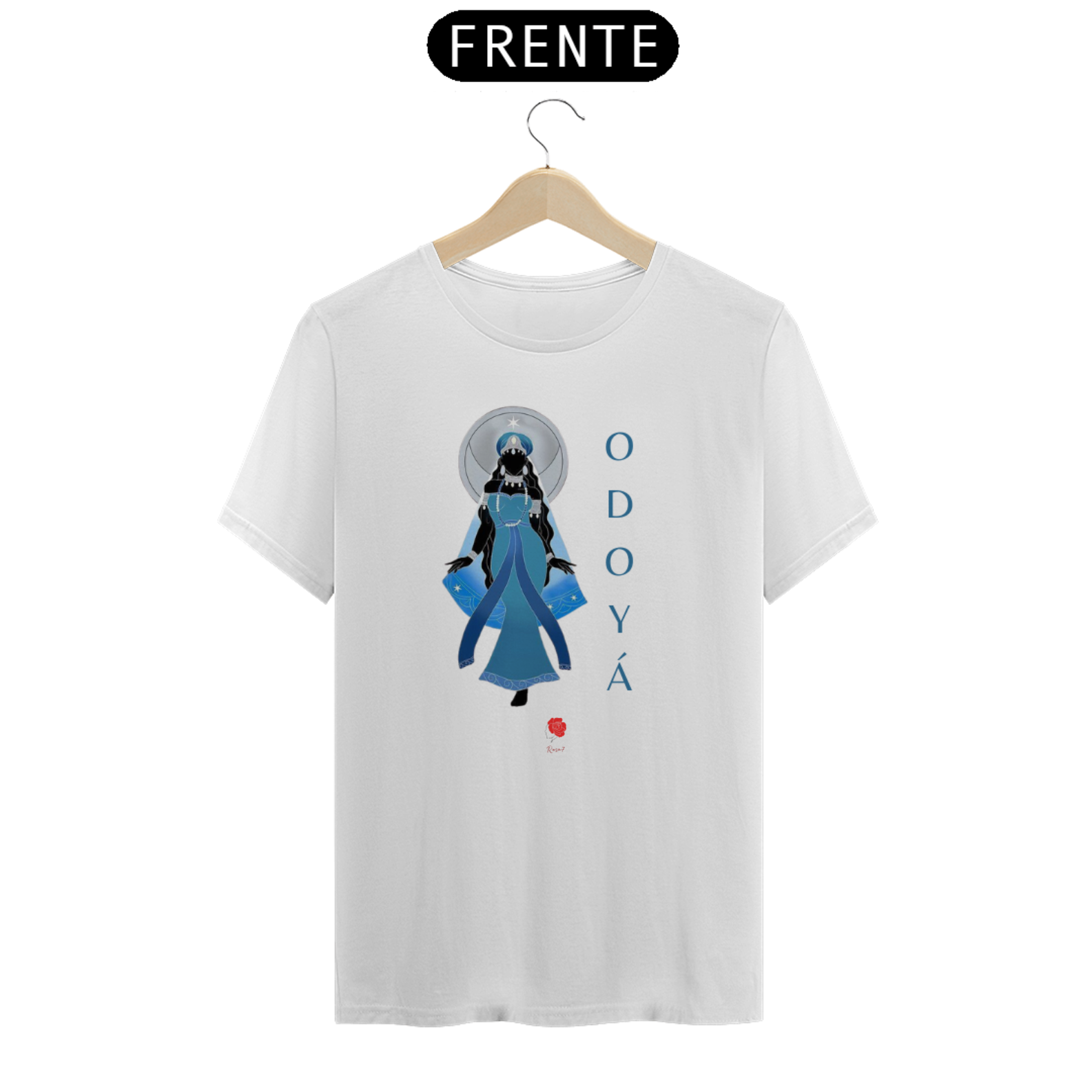 Nome do produto: Camiseta Iemanjá - Odoyá