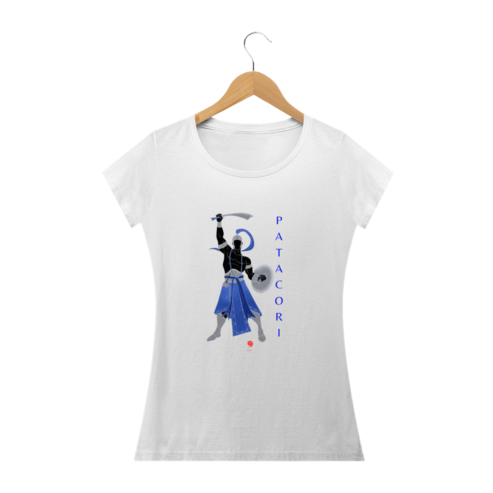 Nome do produto: Camiseta Baby Look Ogum - Patacori