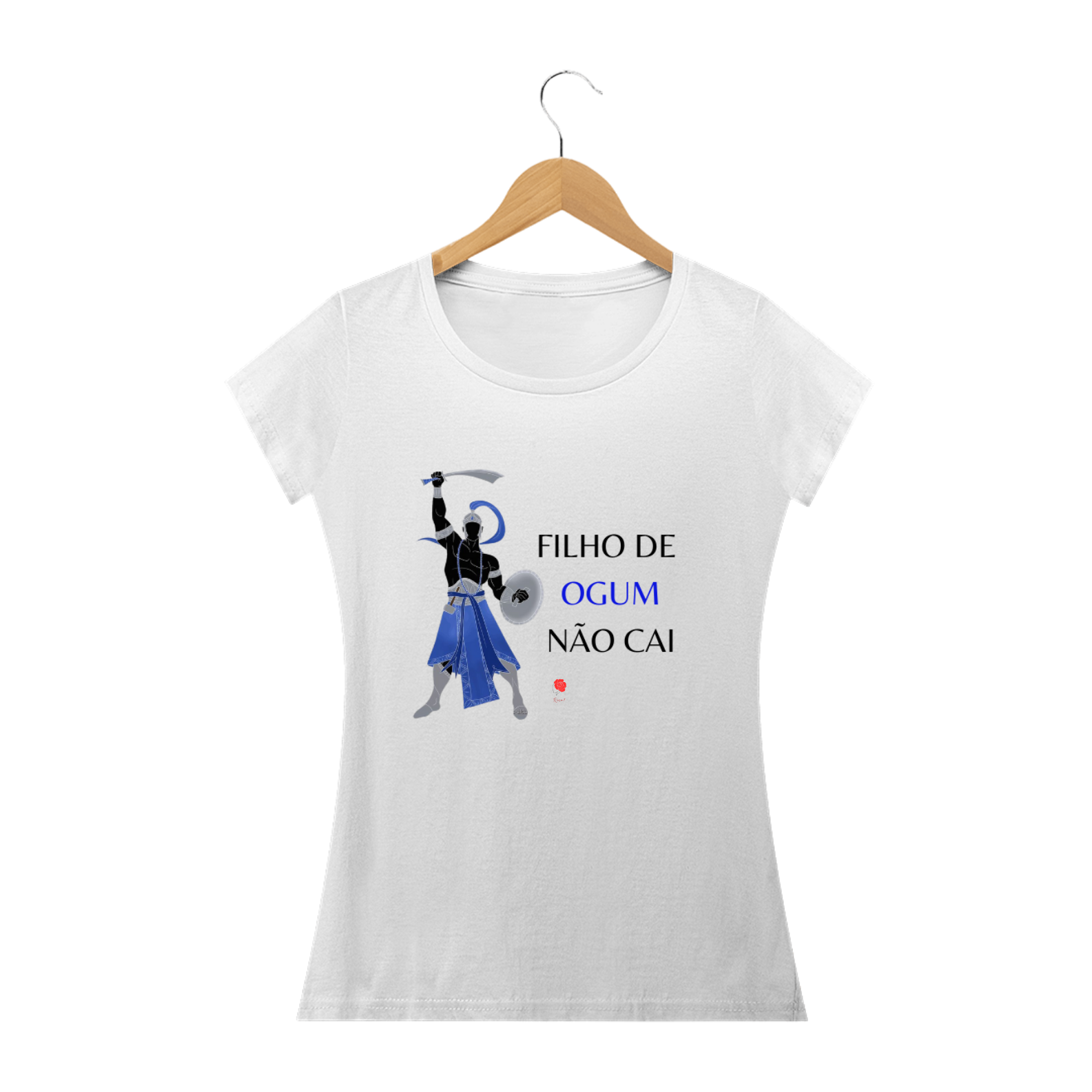 Nome do produto: Camiseta Baby Look Ogum