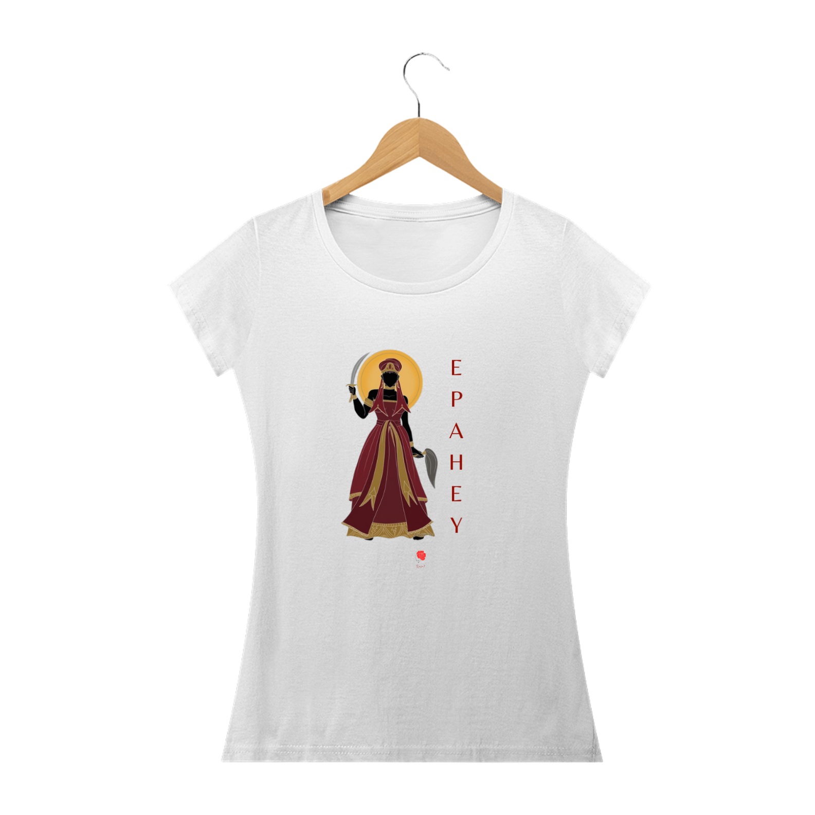 Nome do produto: Camiseta Baby Look Iansã 