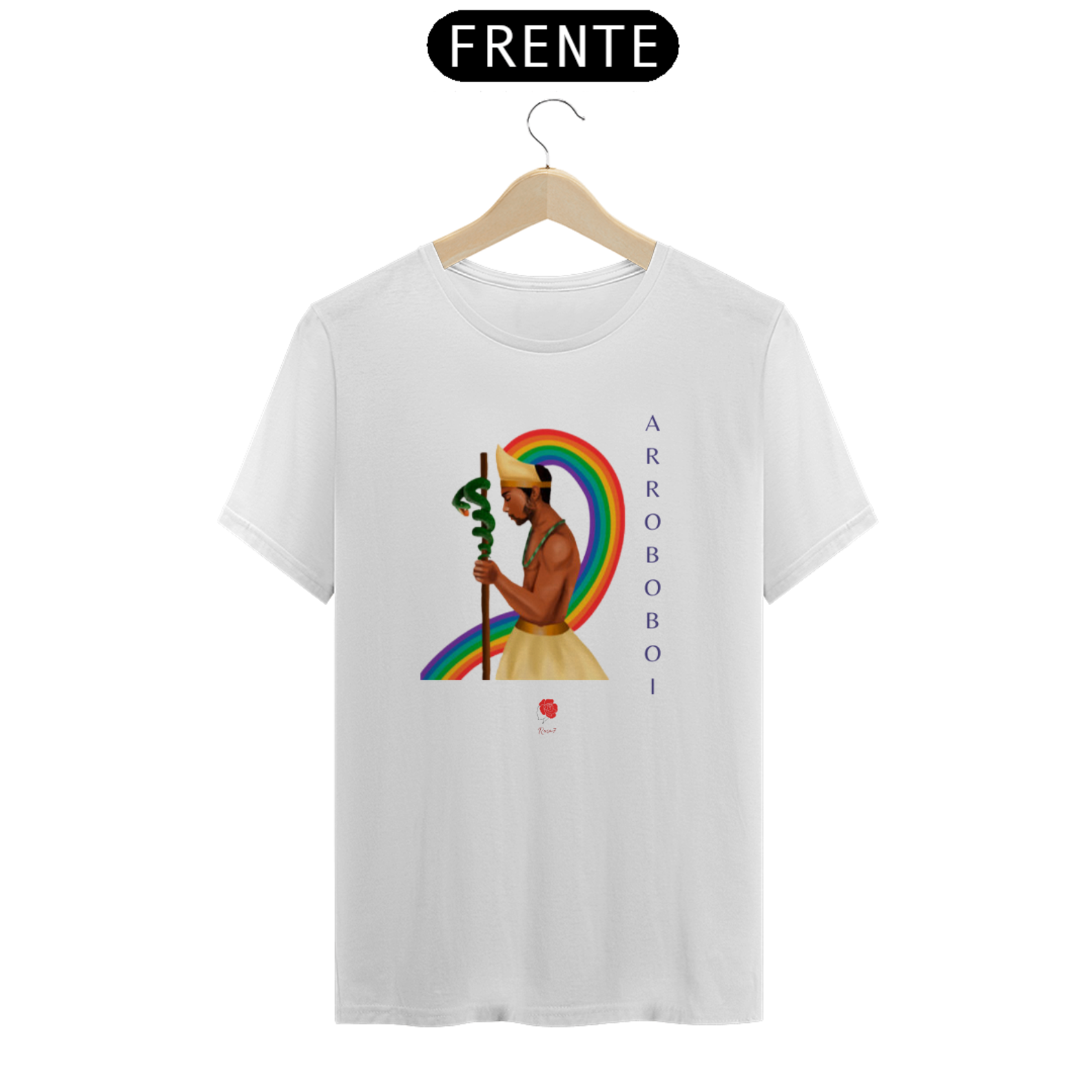 Nome do produto: Camiseta Oxumaré