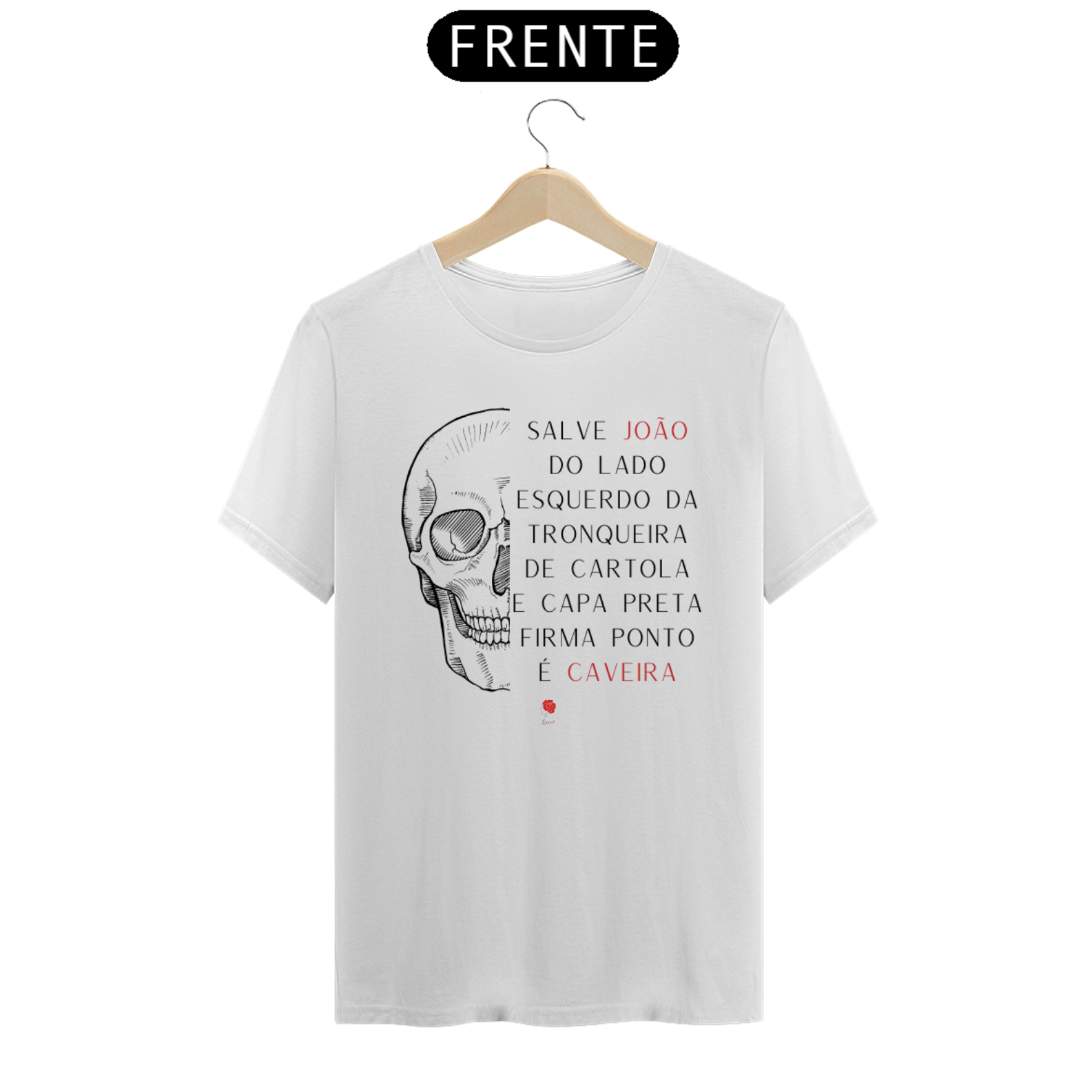 Nome do produto: Camiseta João Caveira