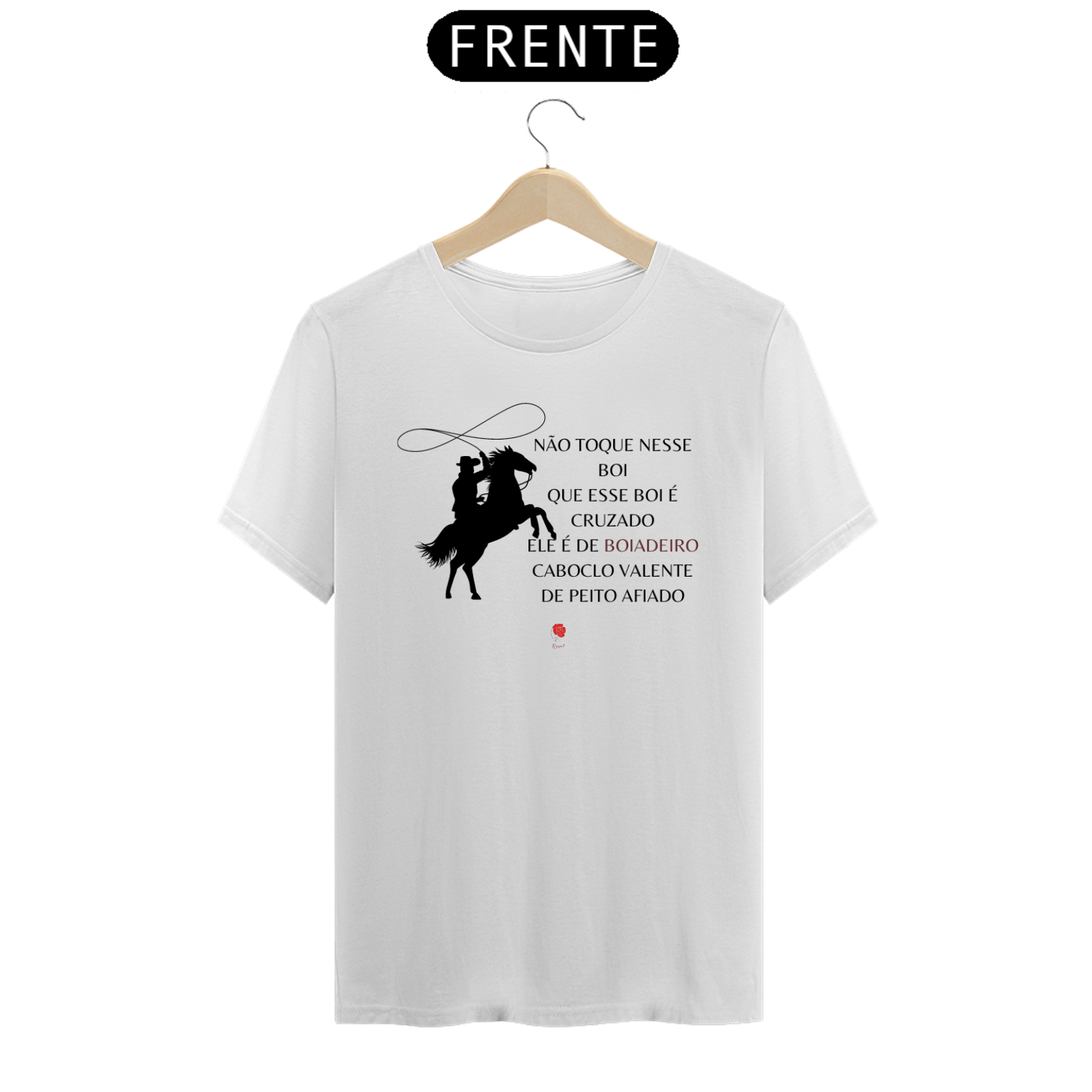 Nome do produto: Camiseta Boiadeiro