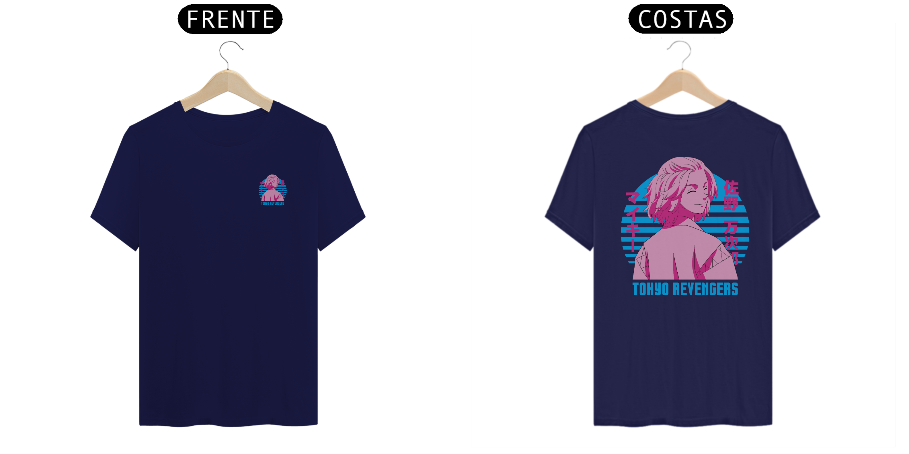 Nome do produto: Camiseta Masculina (Mikey - Tokyo Revenger)