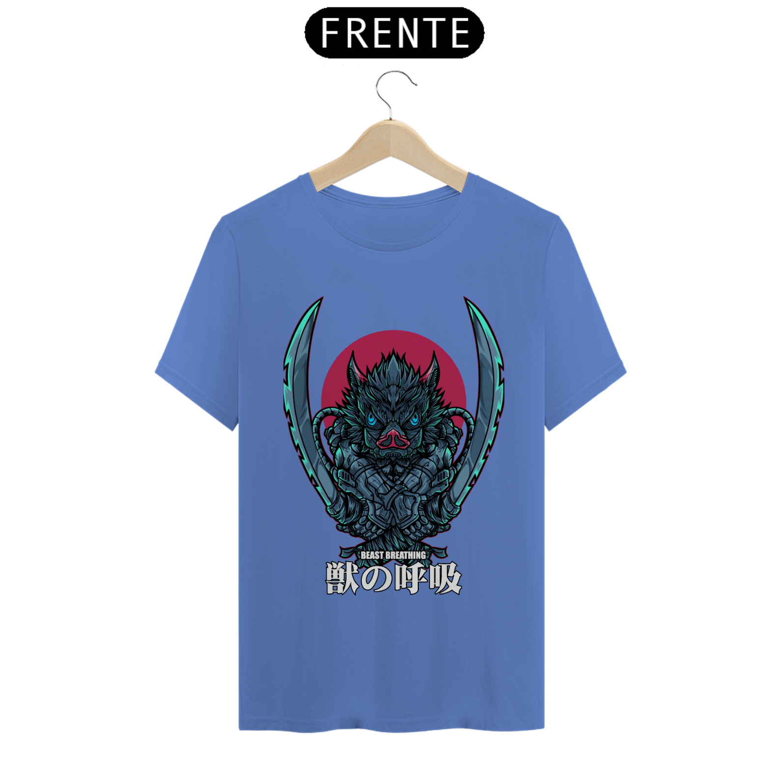 Nome do produto: Camiseta Estonada Masculina (Mech Inosuke)