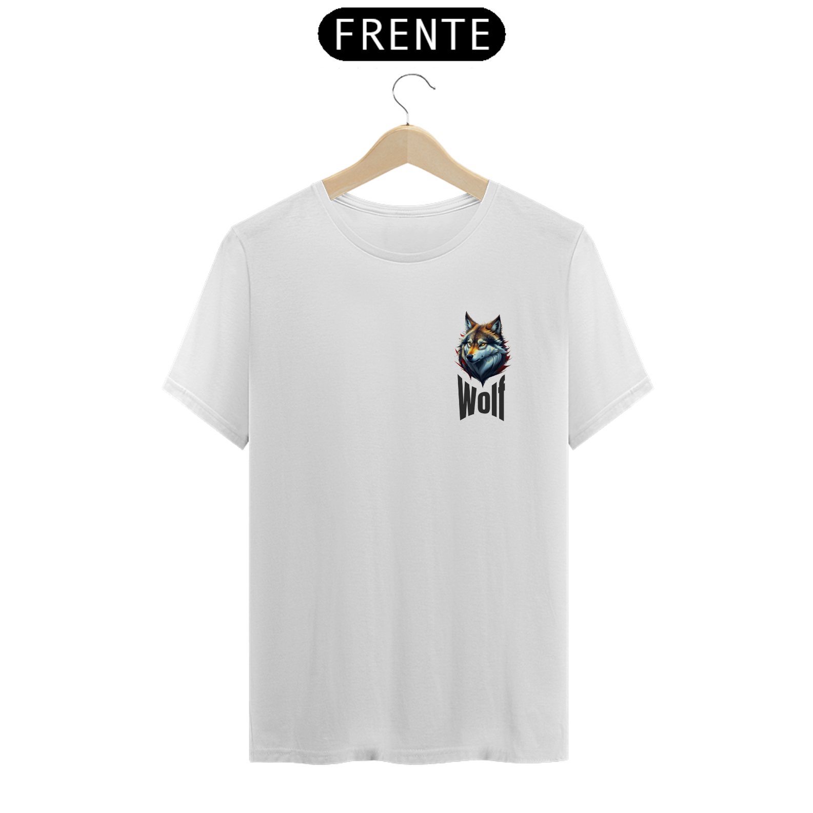 Nome do produto: Camiseta Masculina do Wolf