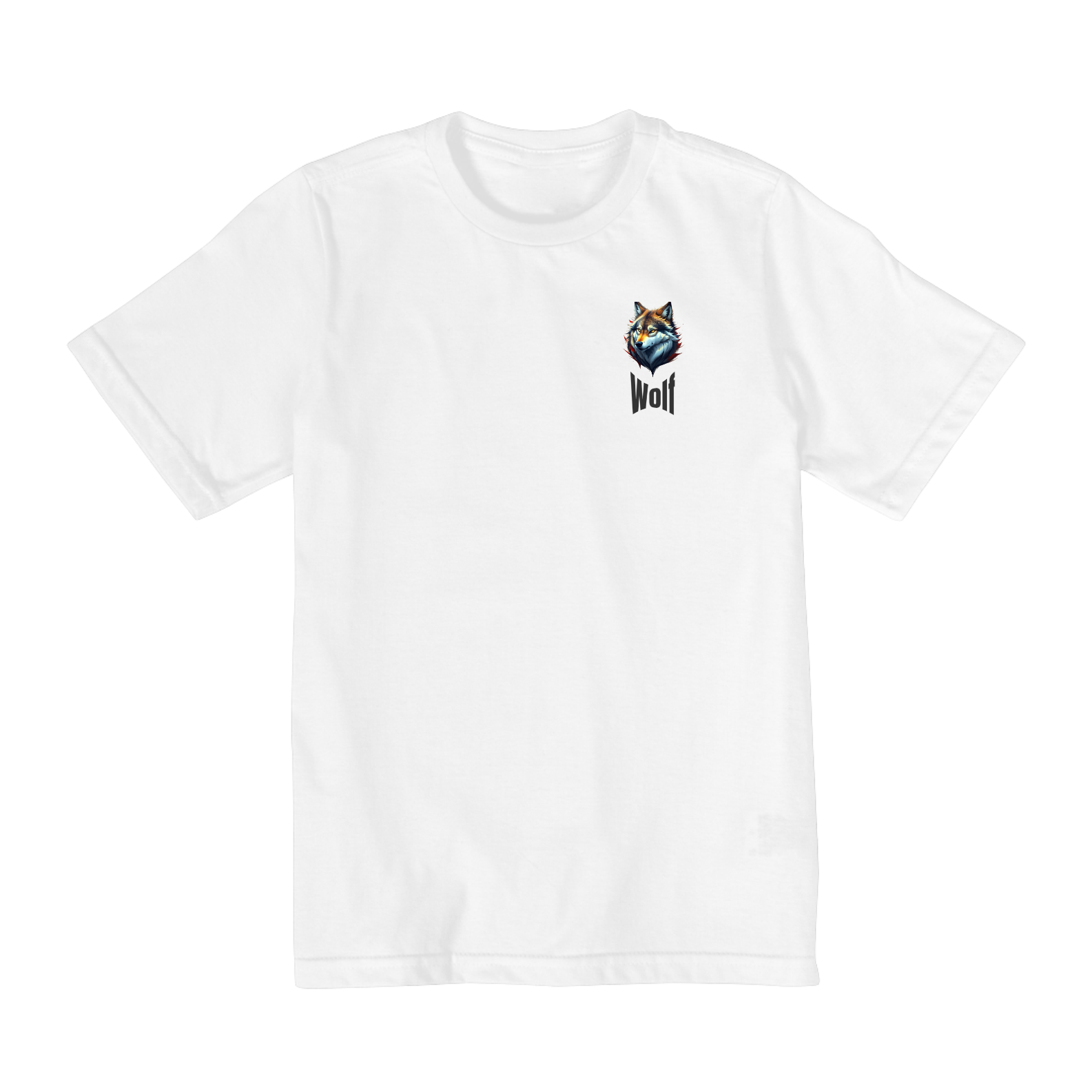 Nome do produto: Camiseta Infantil Wolf (2 A 8)