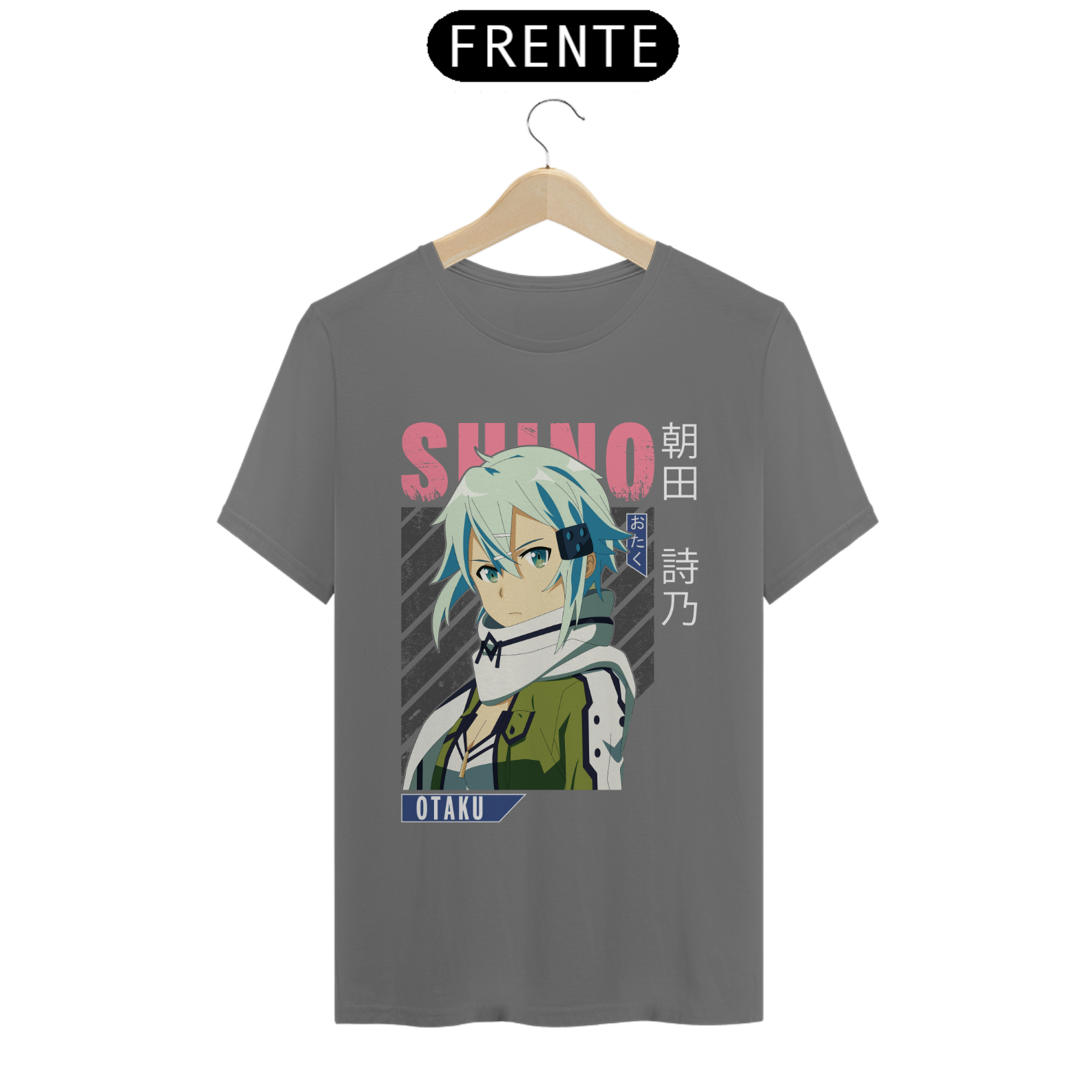 Nome do produto: Camiseta Estonada Masculina (Asada Shino)