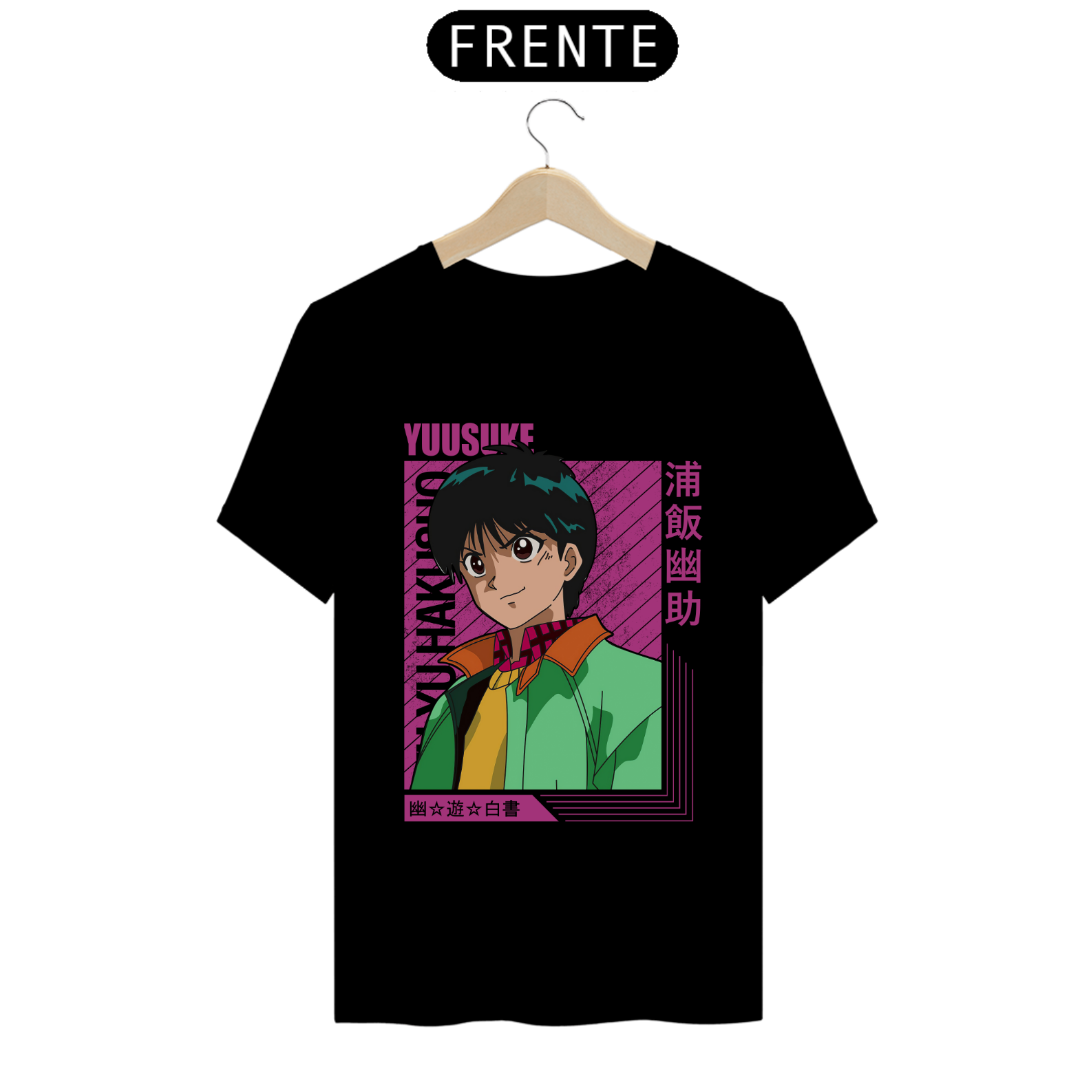 Nome do produto: Camiseta Prime Masculina (Yusuke Urameshi)