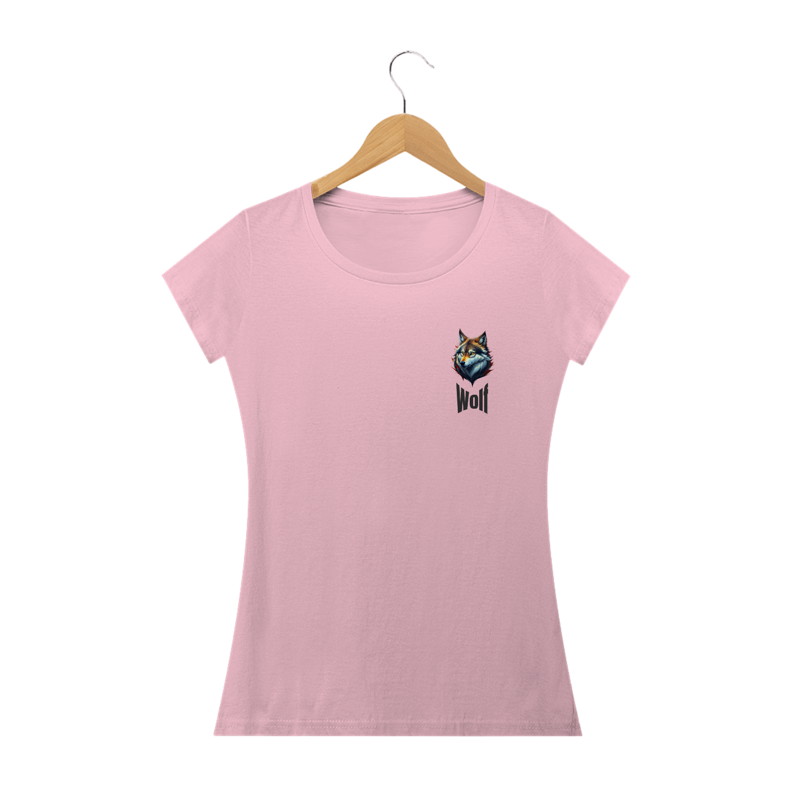 Nome do produto: Camiseta Feminina Wolf