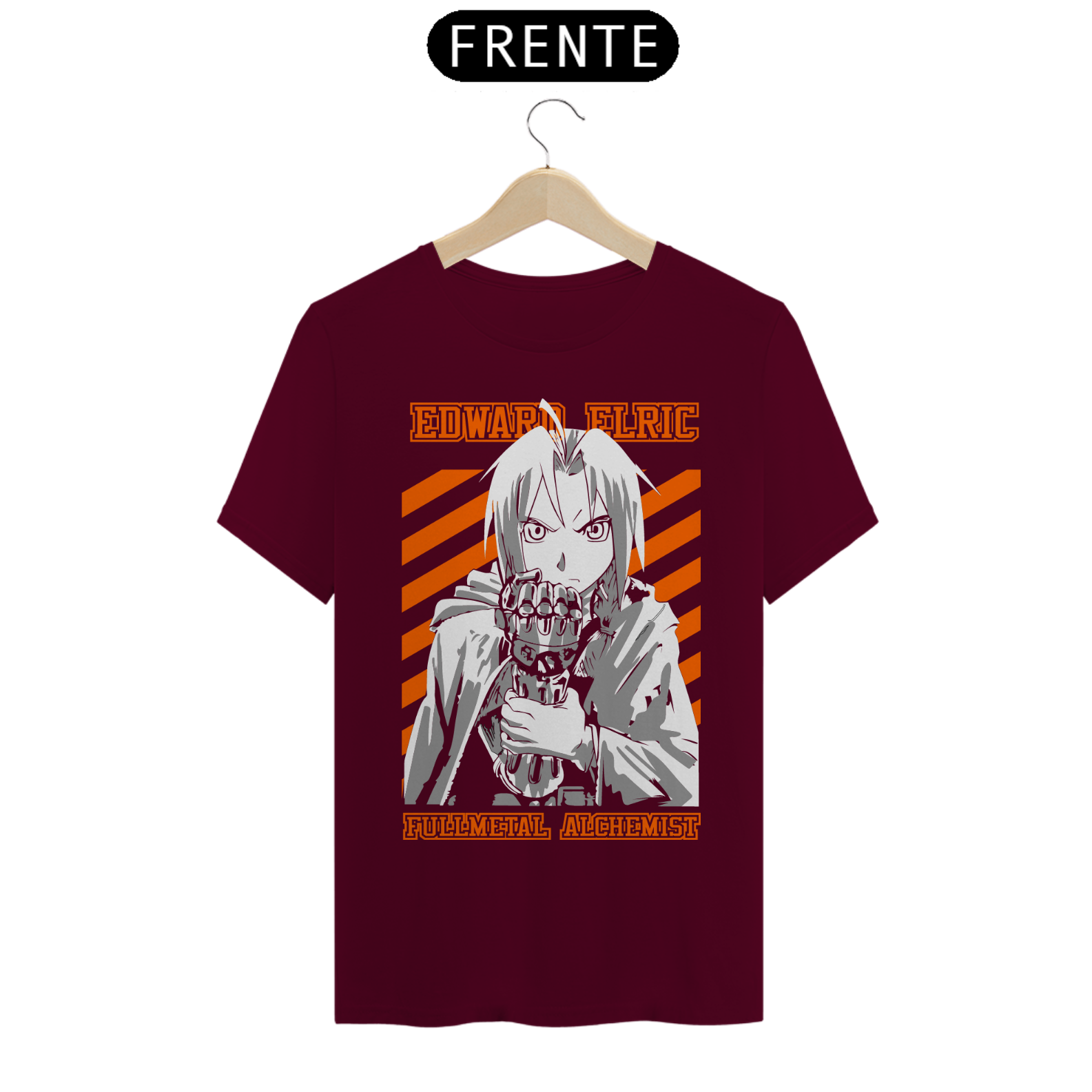 Nome do produto: Camiseta Quality Masculina (Edward Elric)