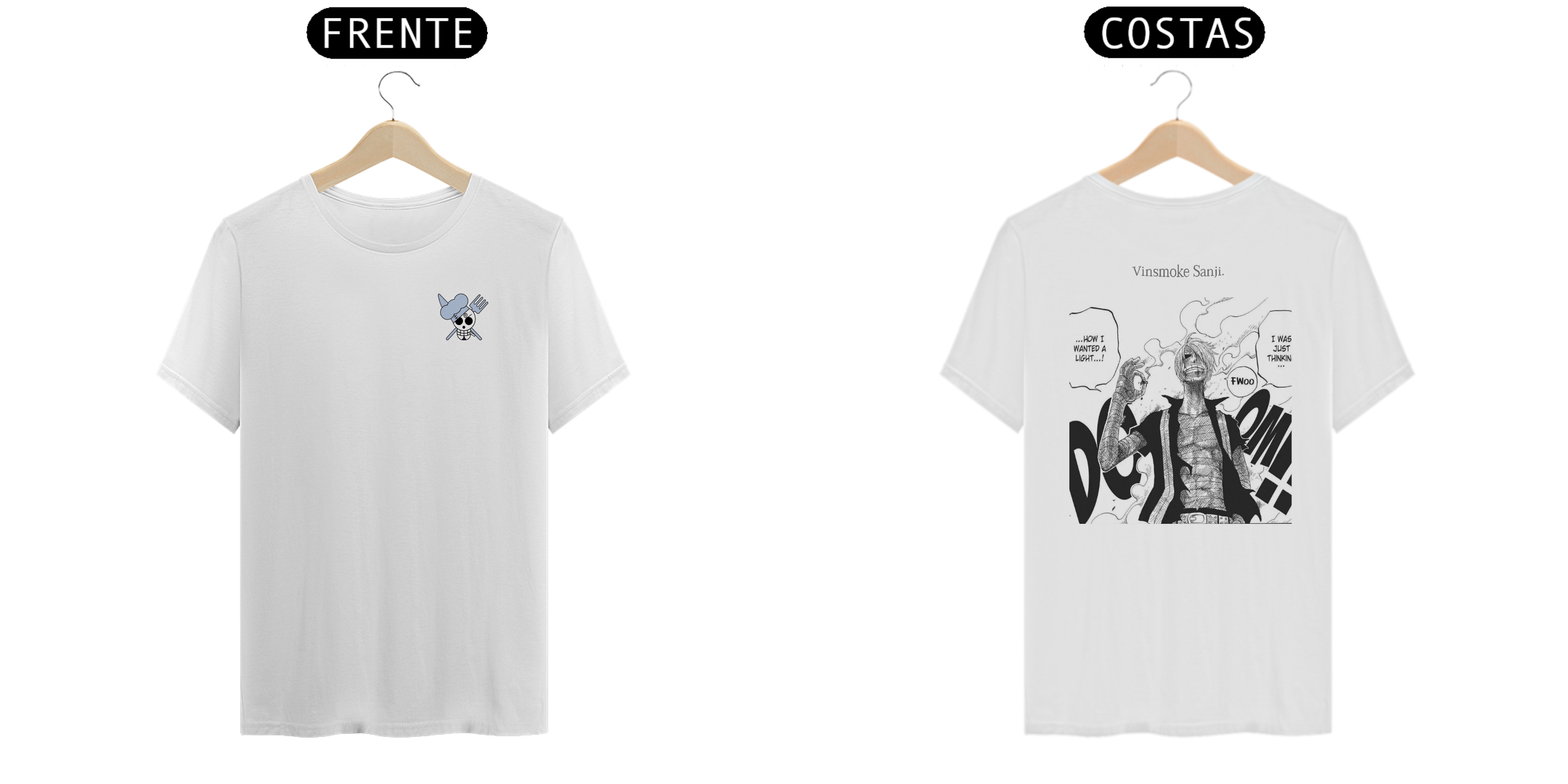 Nome do produto: Camiseta Premium Vinsmoke Sanji (One Piece)