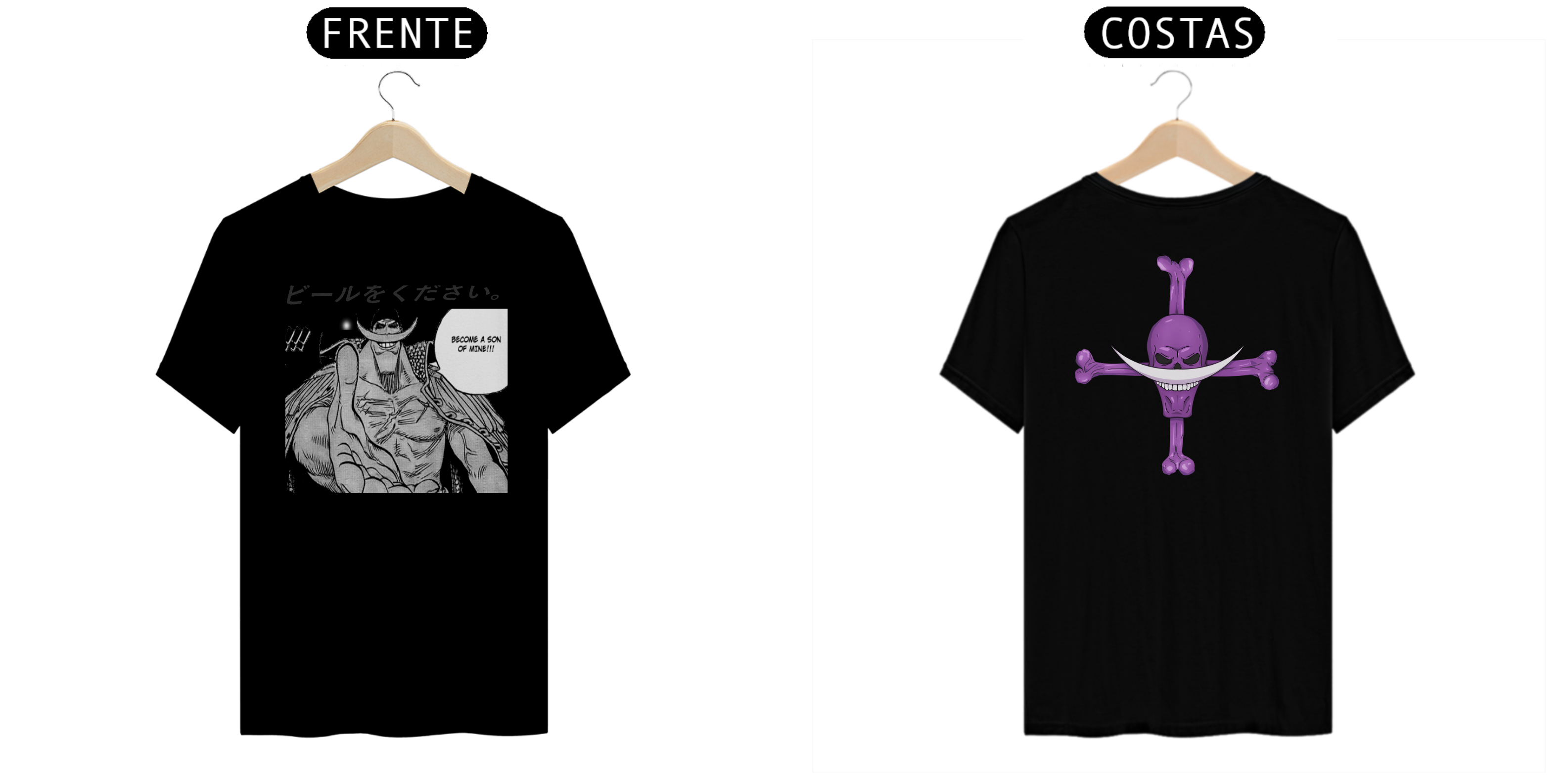 Nome do produto: Camiseta Premium Edward Newgate (Barba Branca)